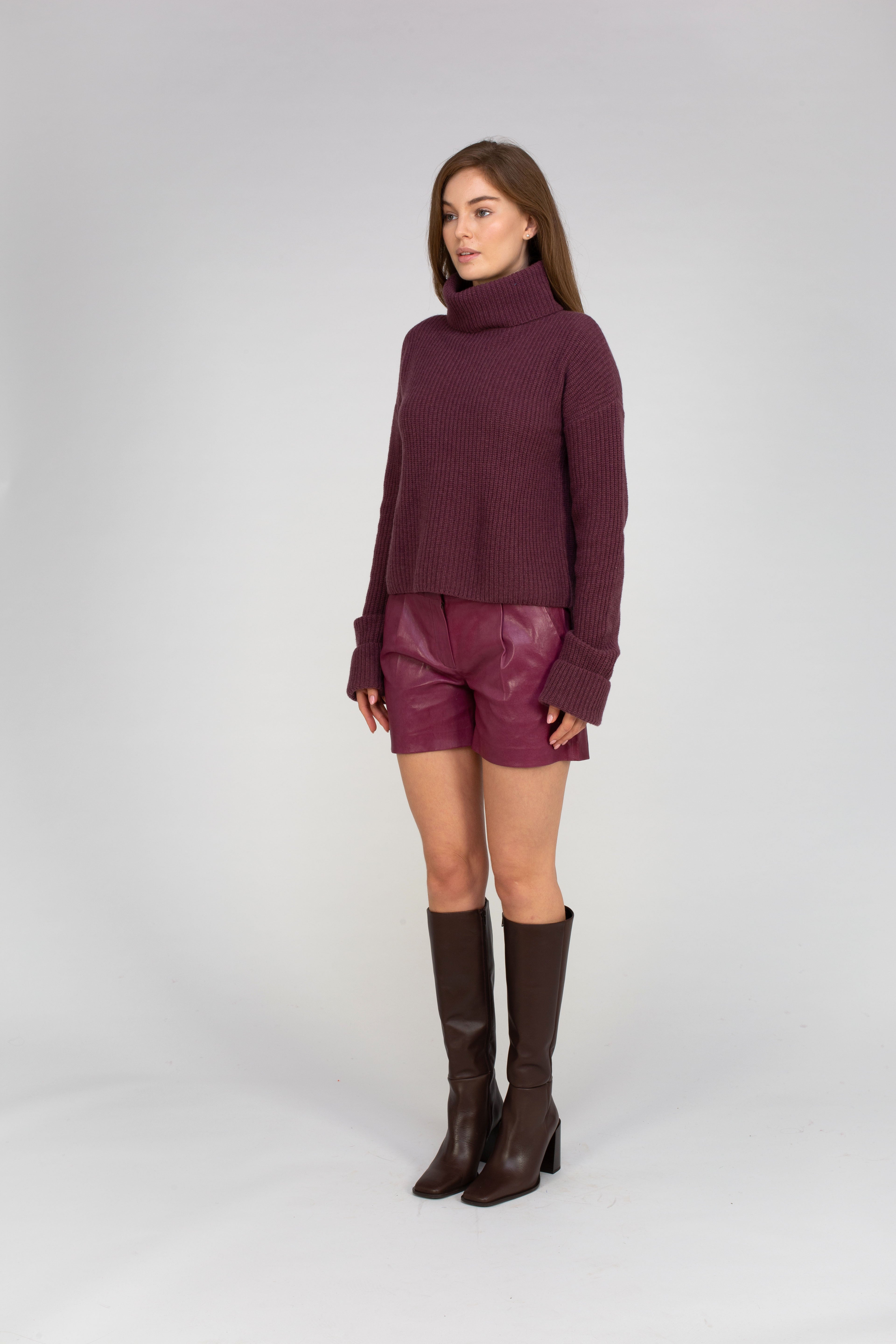 The Van Kukil Ribbed Turtleneck Jumper