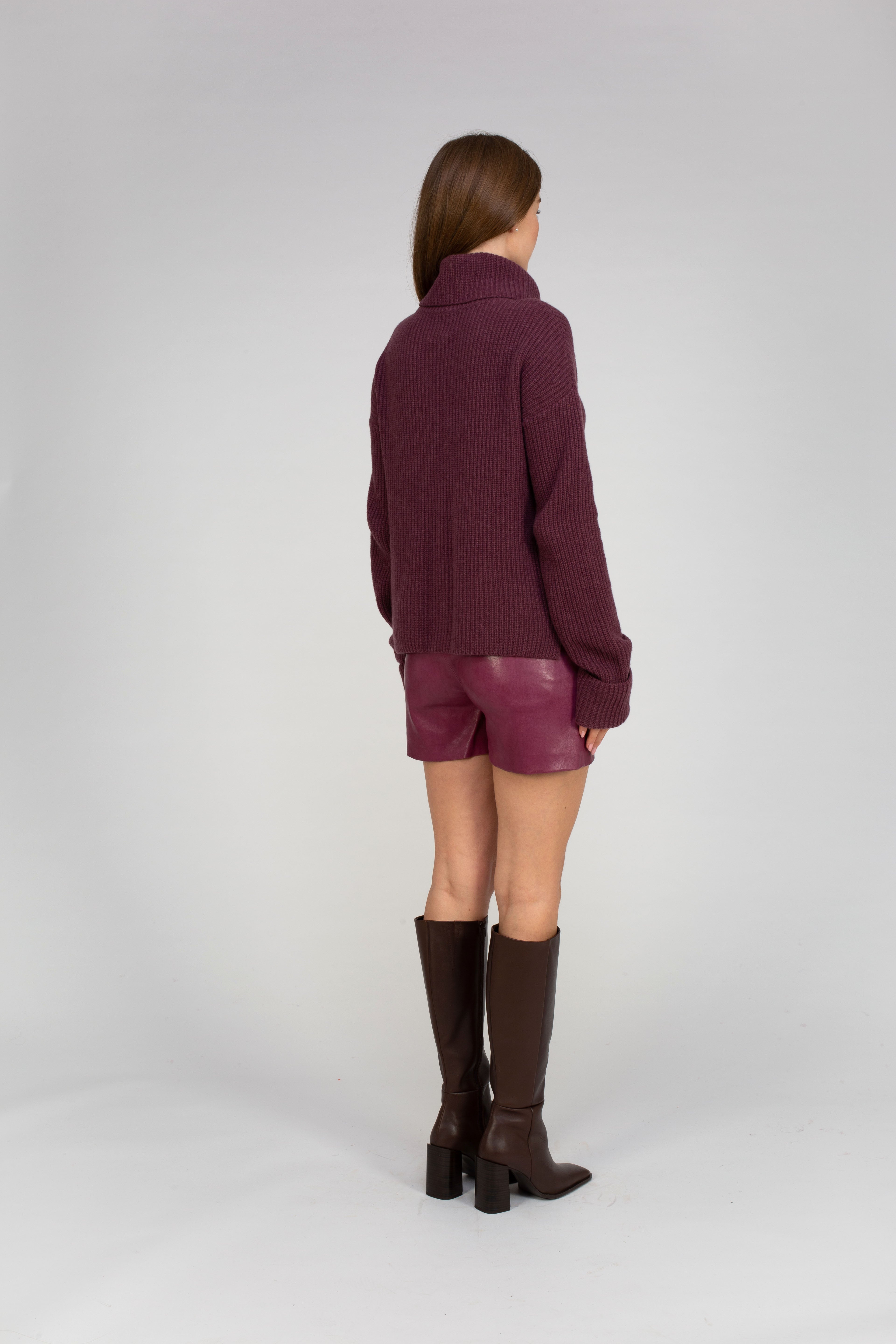 The Van Kukil Ribbed Turtleneck Jumper