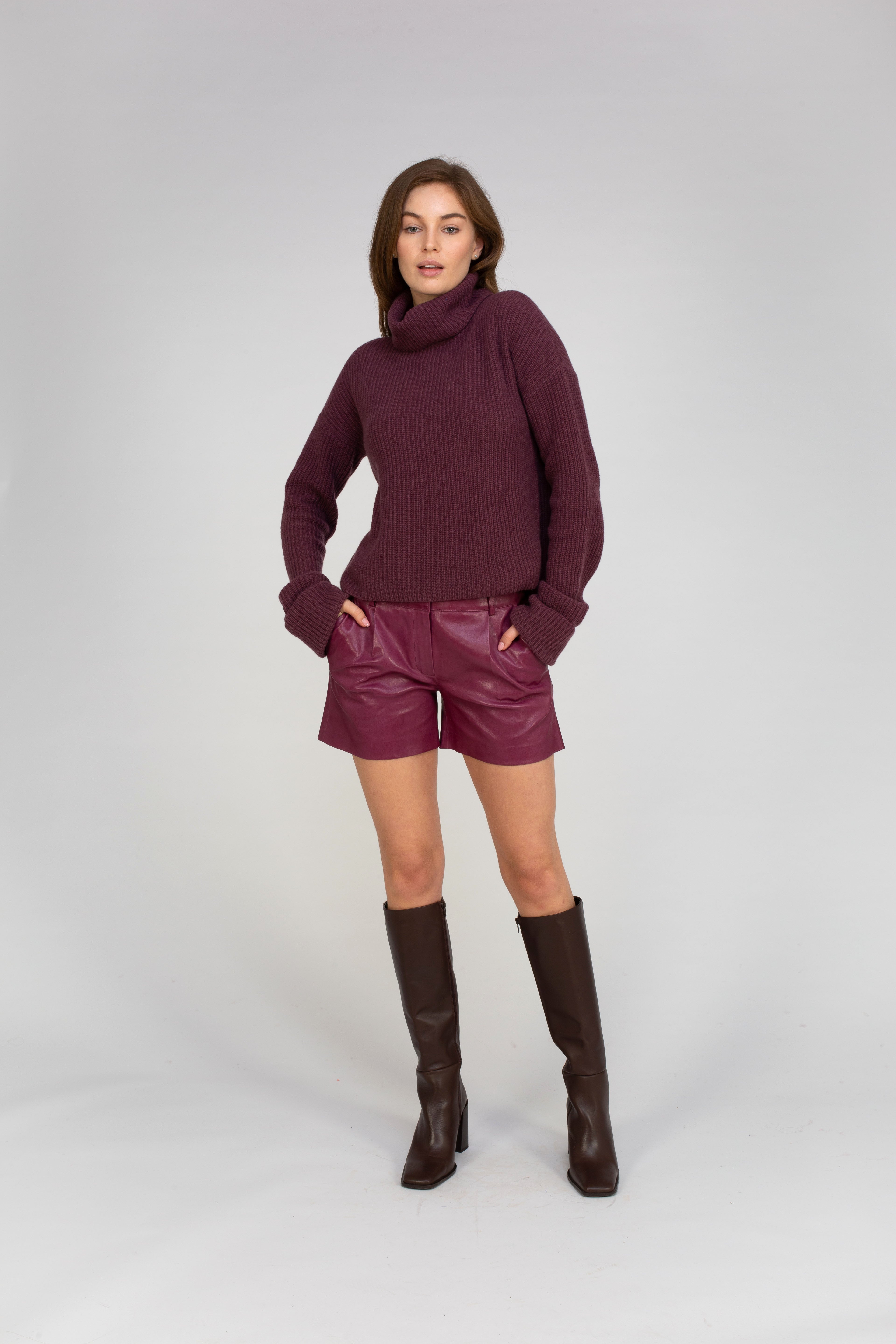 The Van Kukil Ribbed Turtleneck Jumper