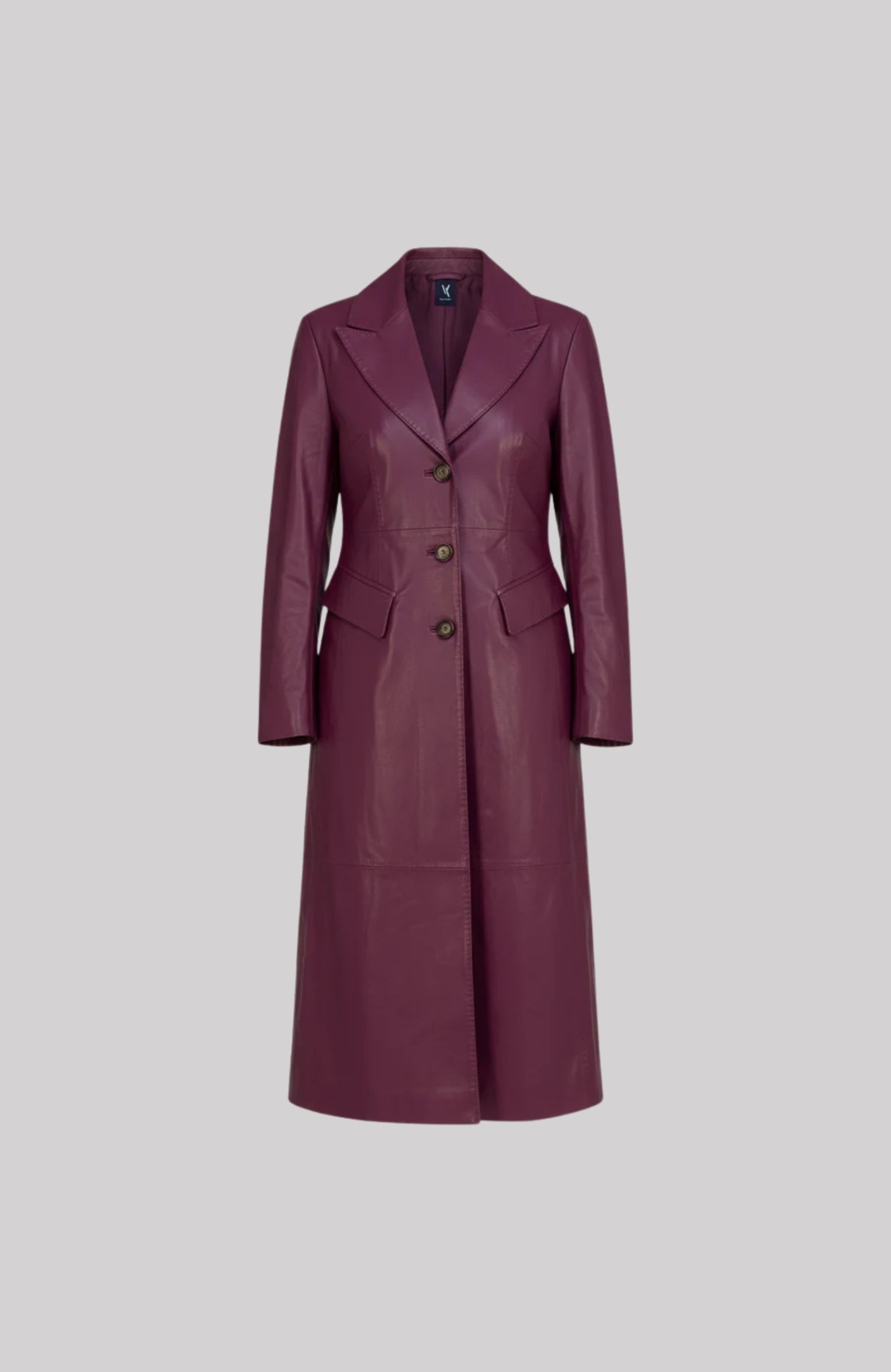 Van Kukil Tailored Leather Coat