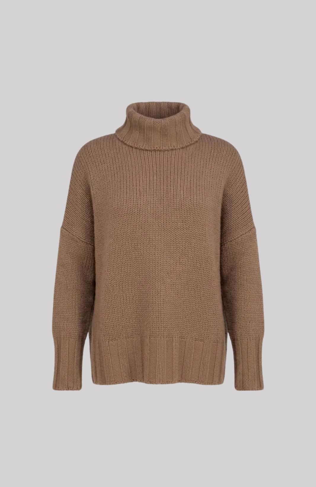 Oversized Cashmere Turtleneck Sweater