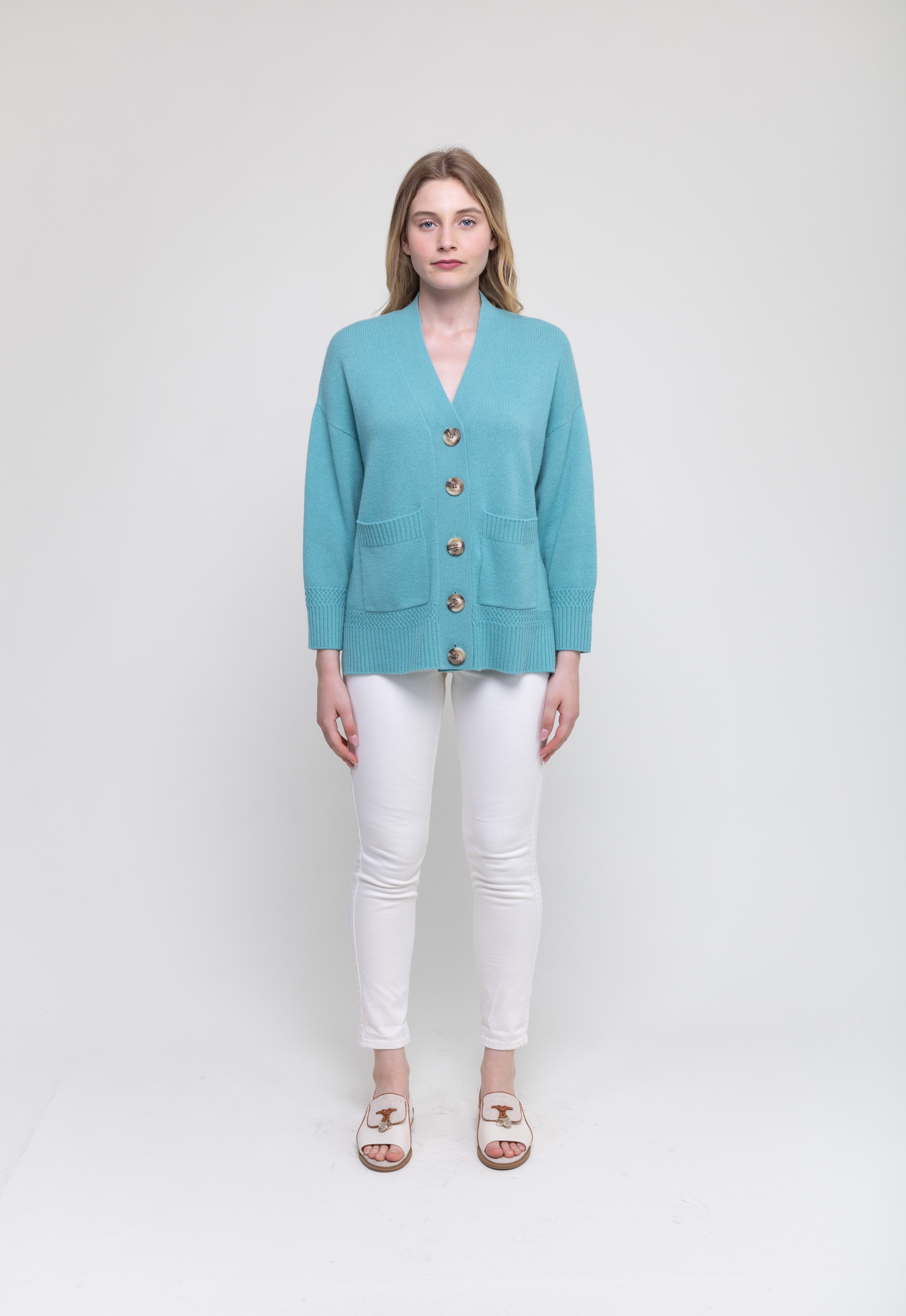 VAN KUKIL CARDIGAN WITH POCKETS