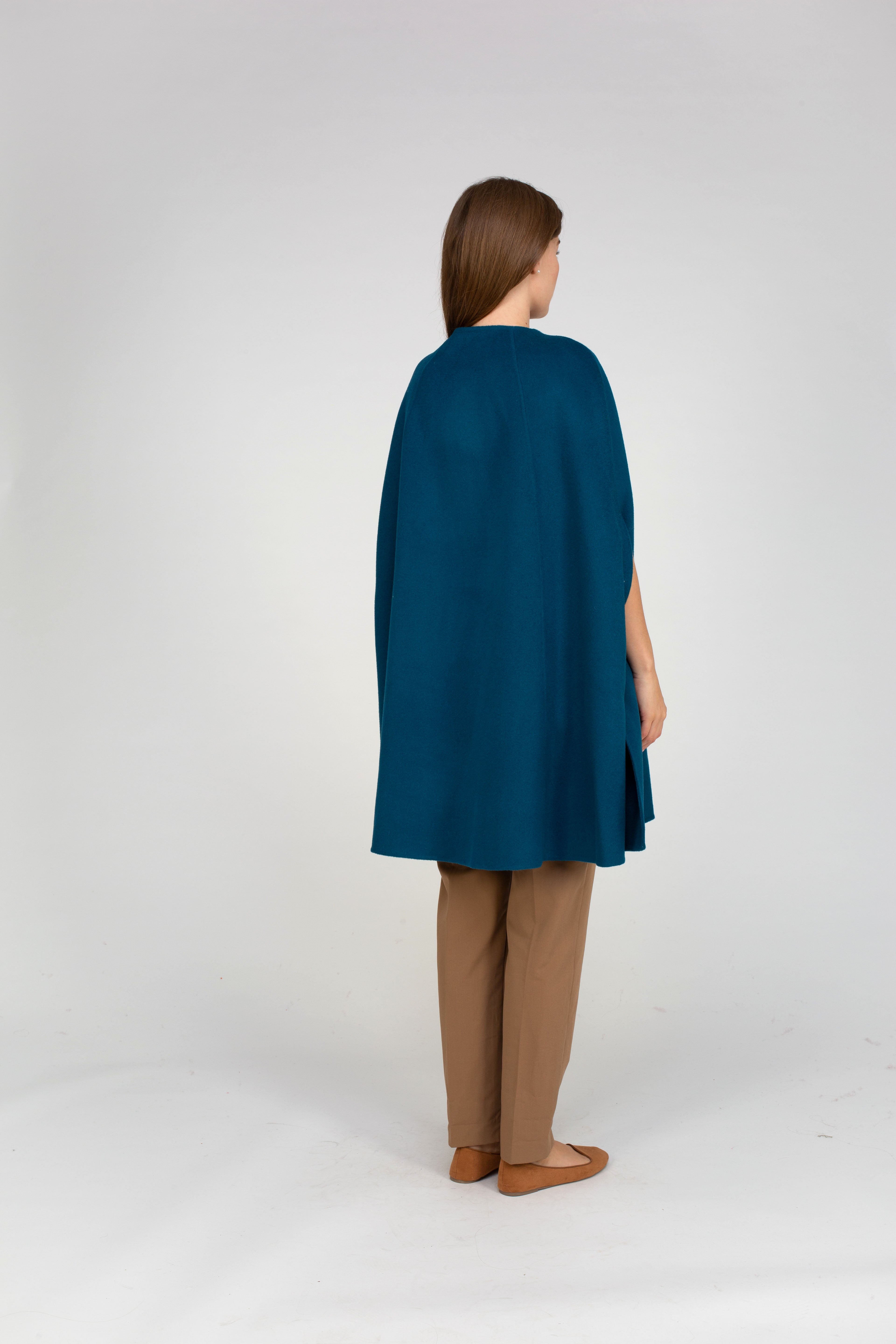Van Kukil Cashmere Cape Coat
