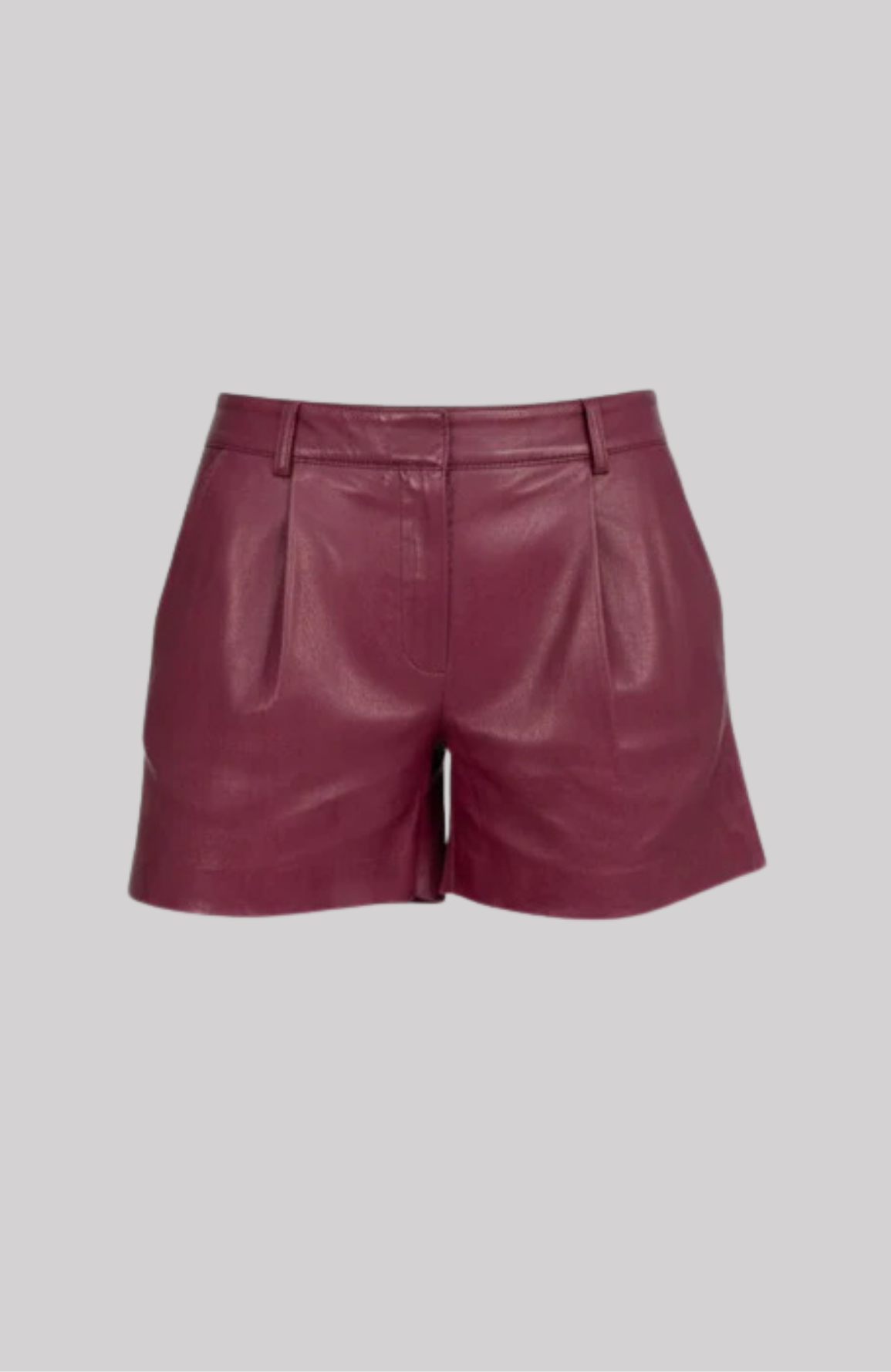 Van Kukil Leather Shorts