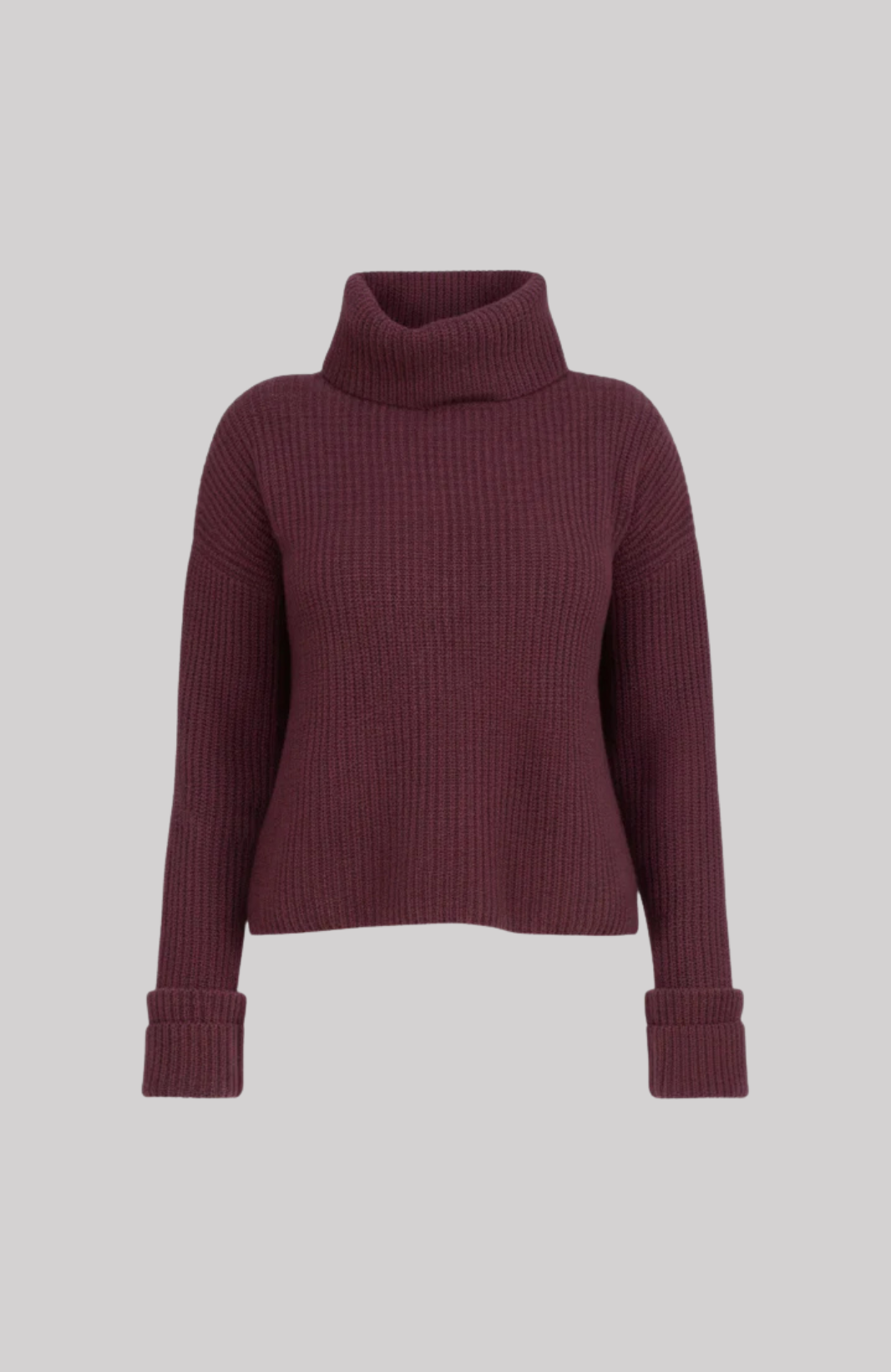 Ribbed Turtleneck Jumper