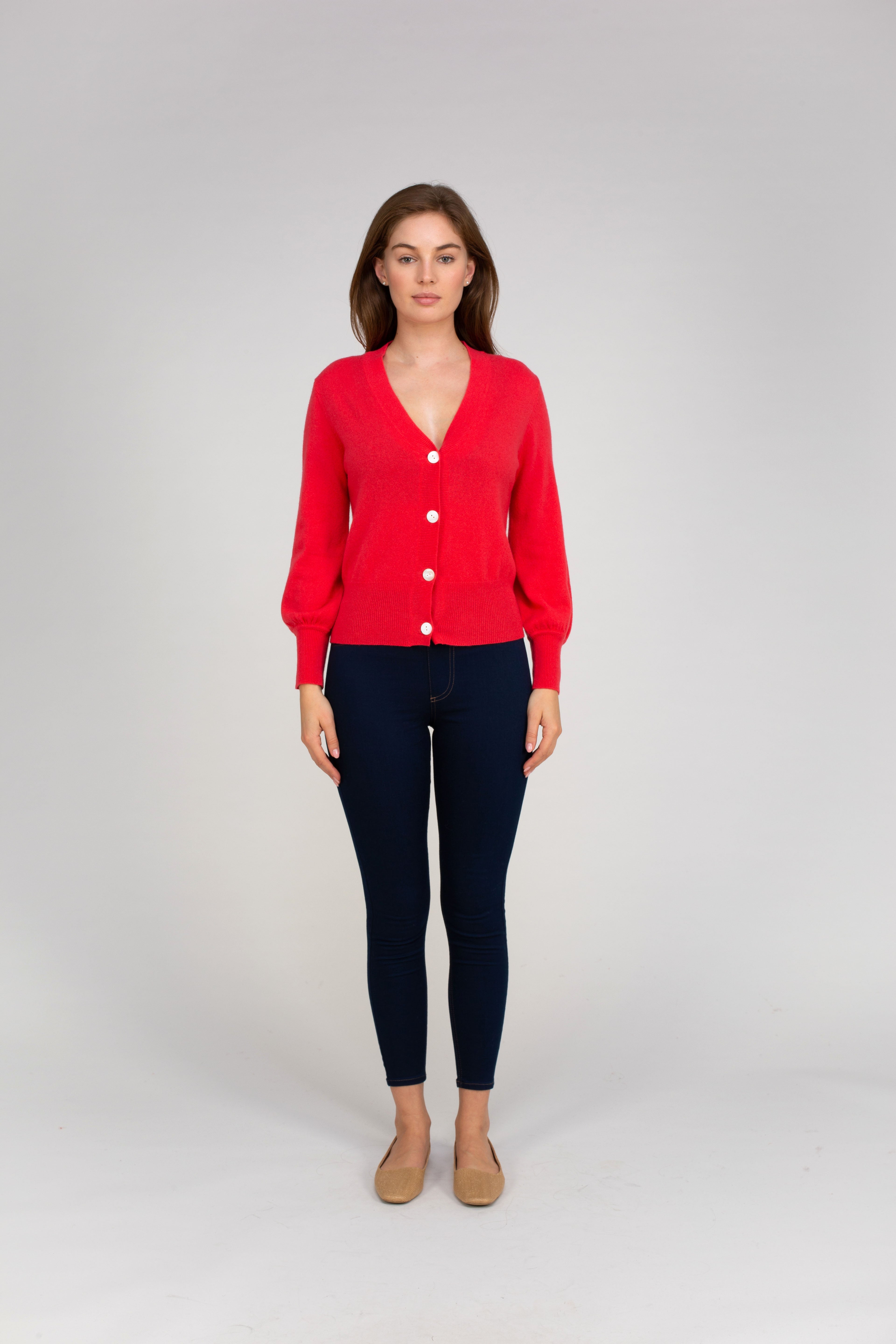 VAN KUKIL V NECK CARDIGAN