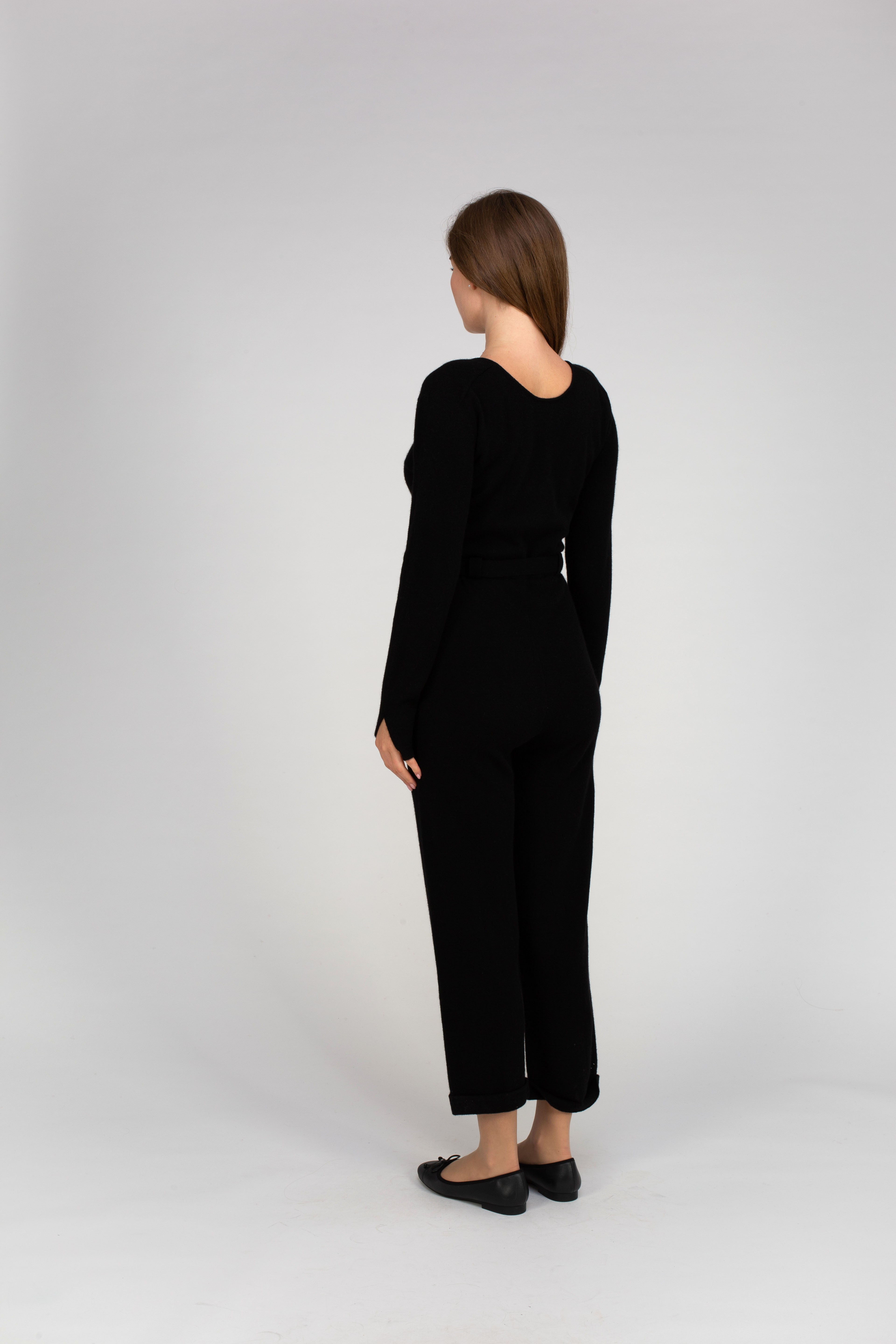 VAN KUKIL 100% CASHMERE JUMPSUIT