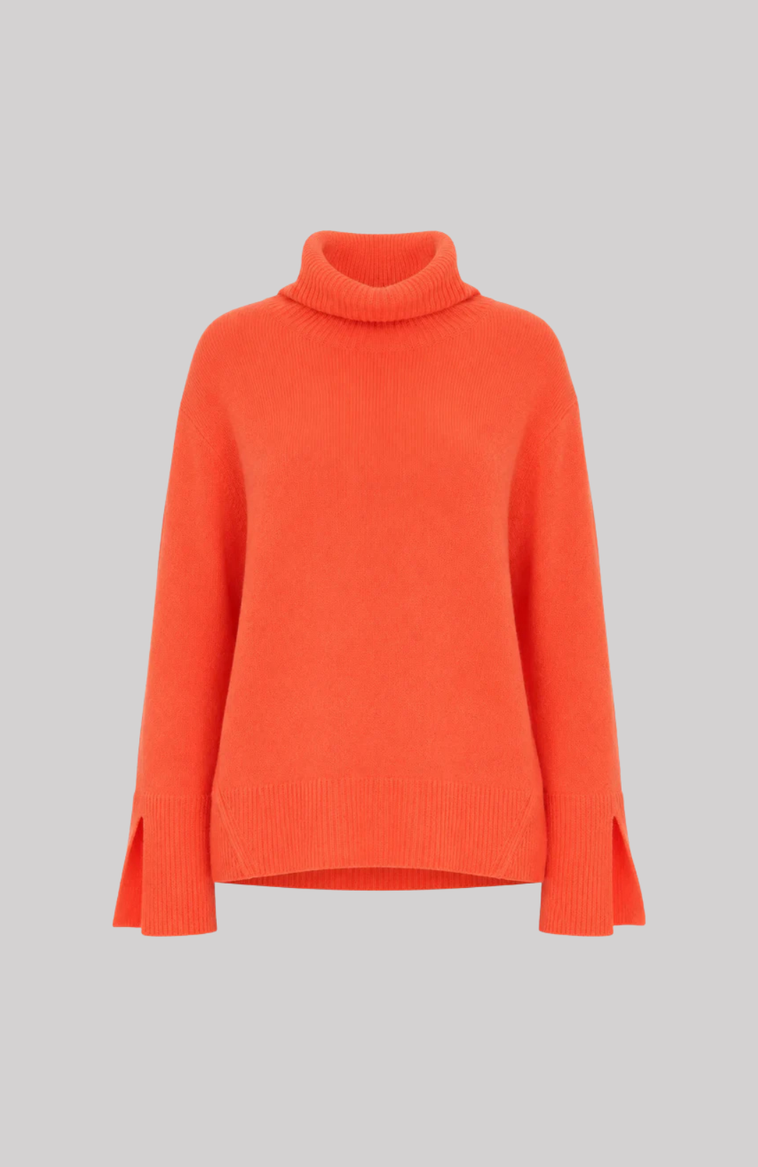 VAN KUKIL ROLL NECK SLIT CUFF