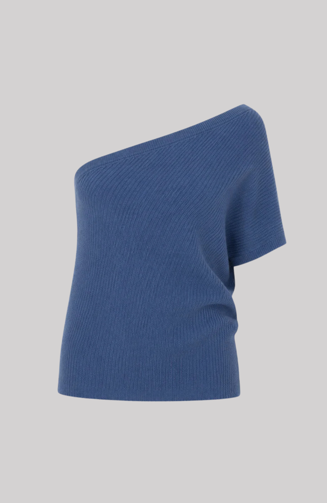 Cashmere One-Shoulder Sweater