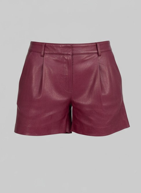 Van Kukil Leather Shorts