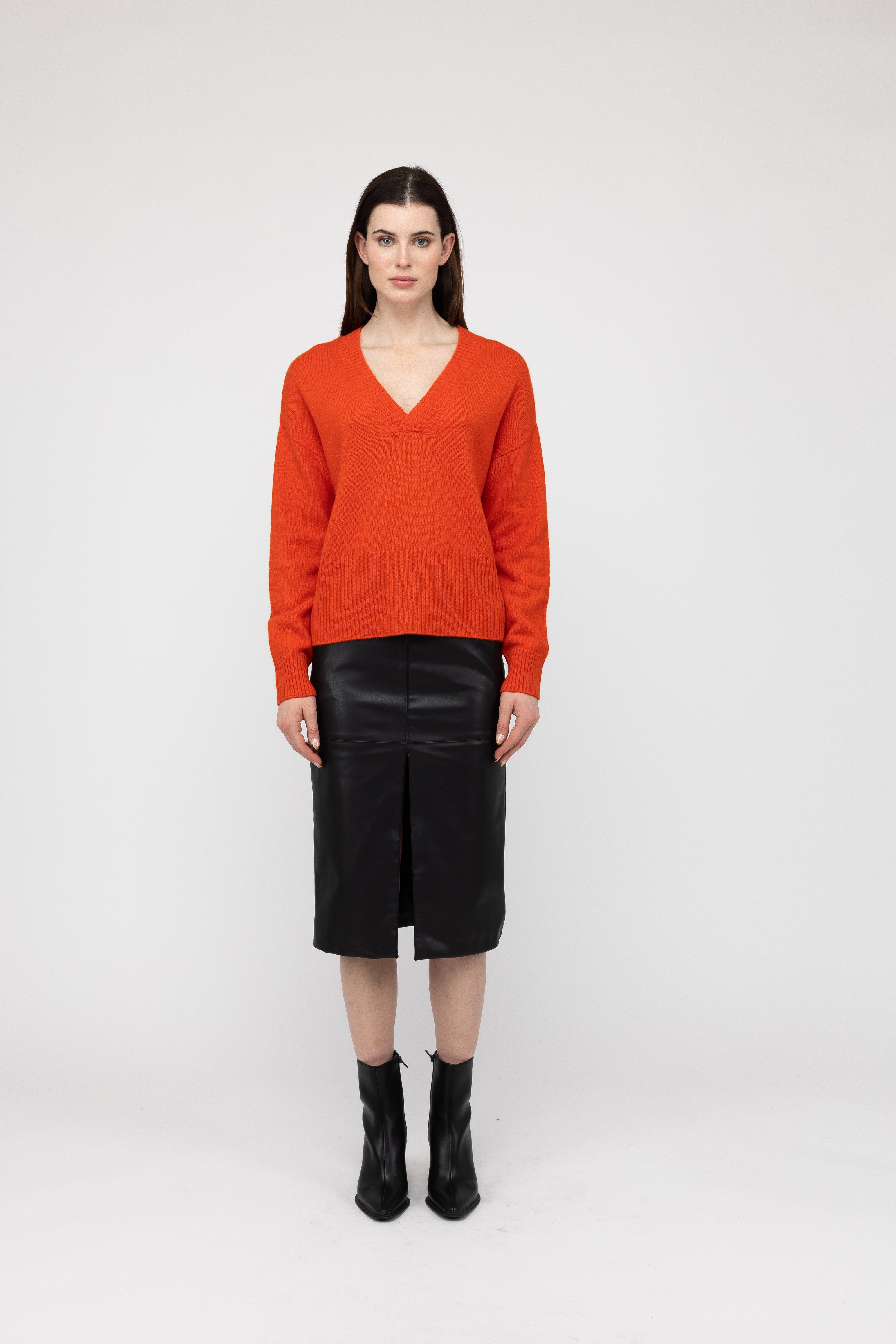 Van Kukil Cashmere V-Neck Sweater