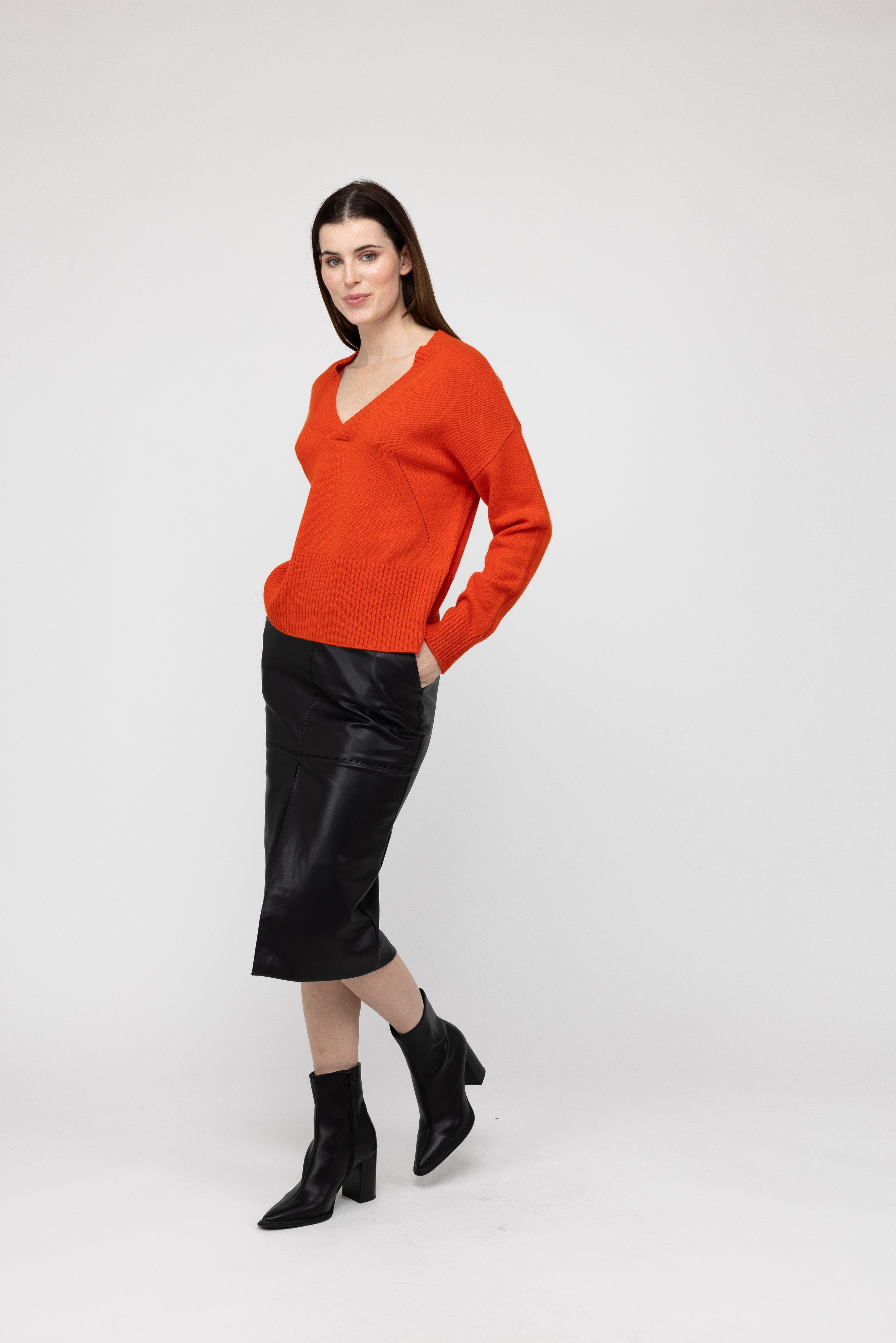 Van Kukil Cashmere V-Neck Sweater