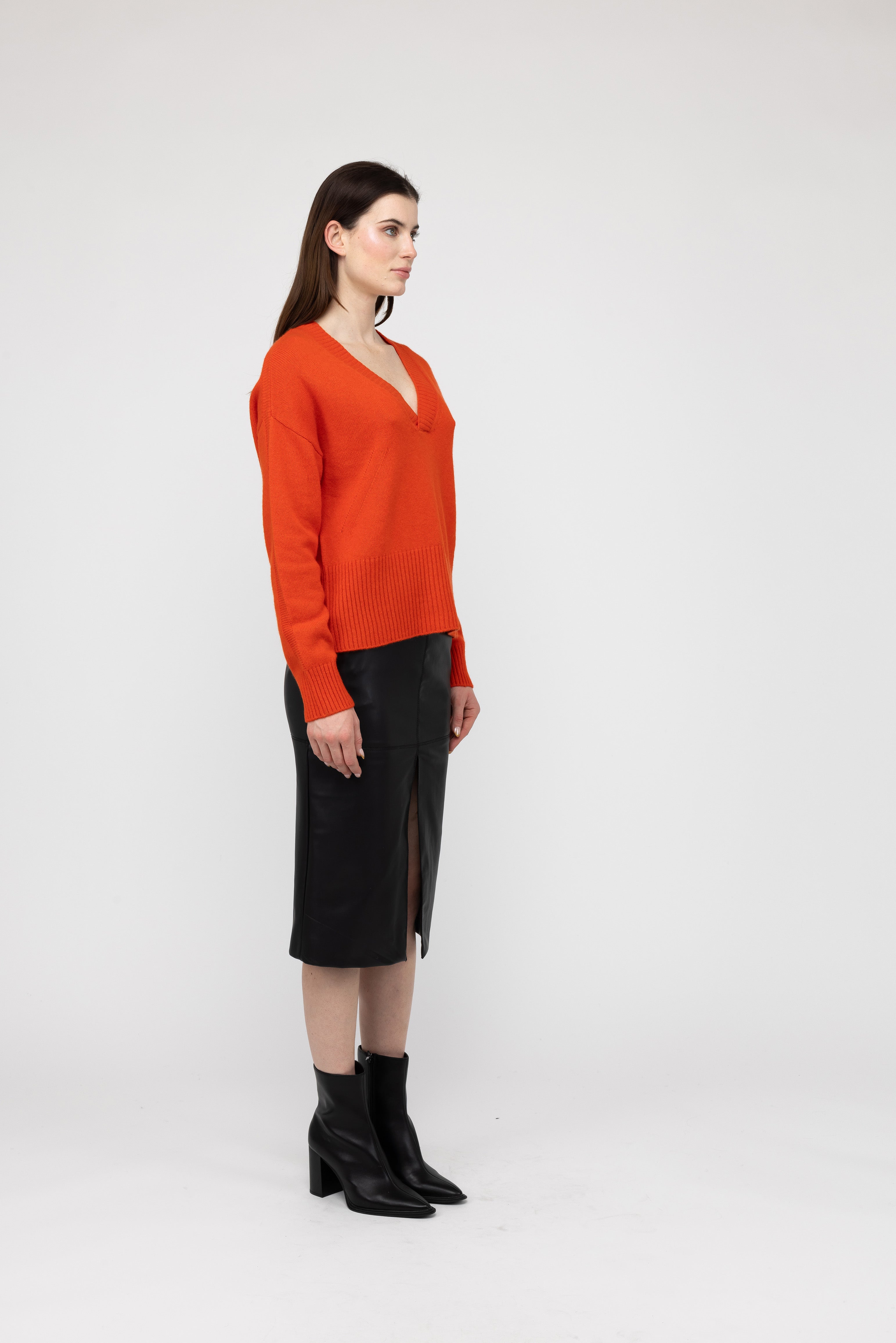 Van Kukil Cashmere V-Neck Sweater
