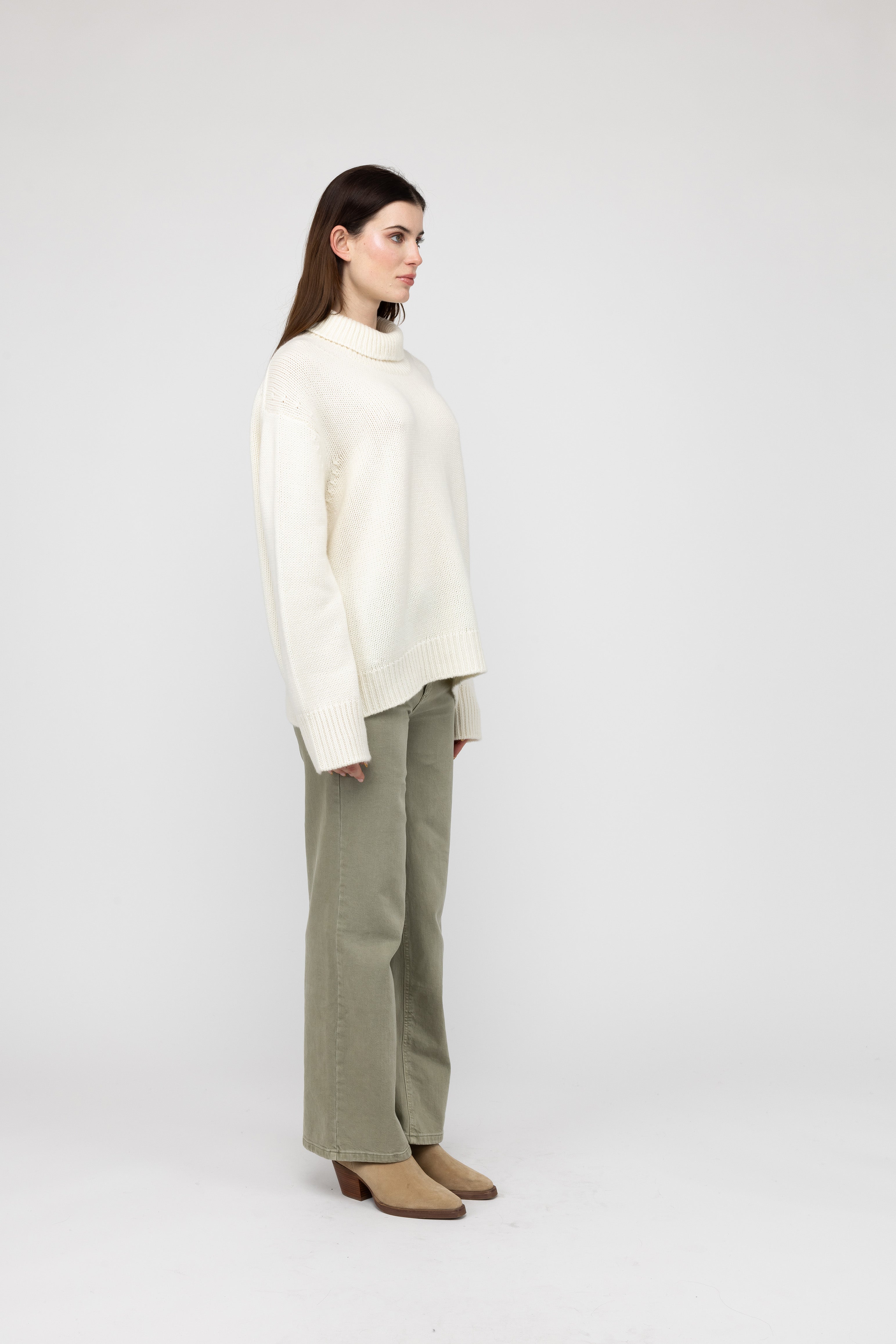 VAN KUKIL HIGH NECK JUMPER