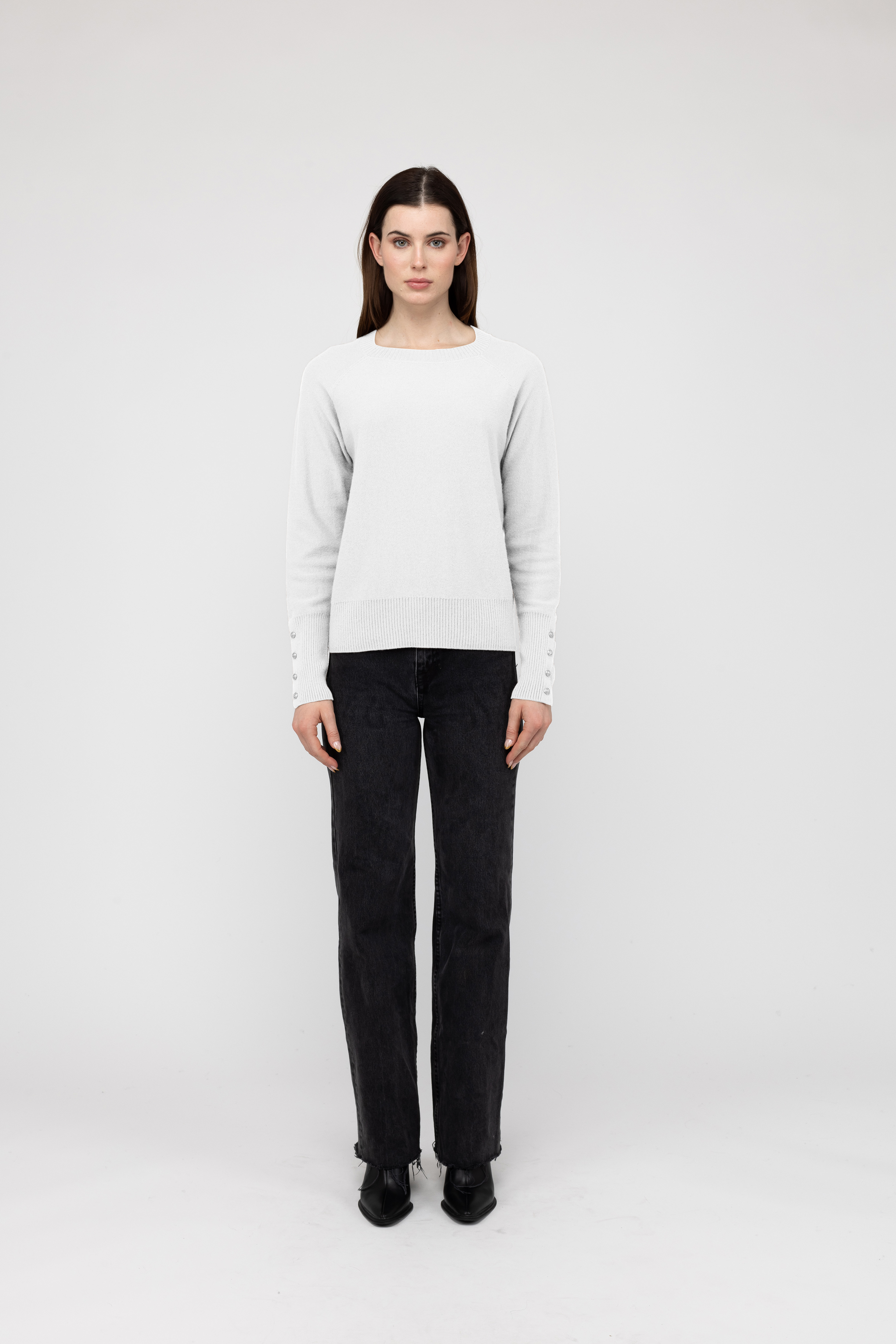 Van Kukil Button Cuff Sweater