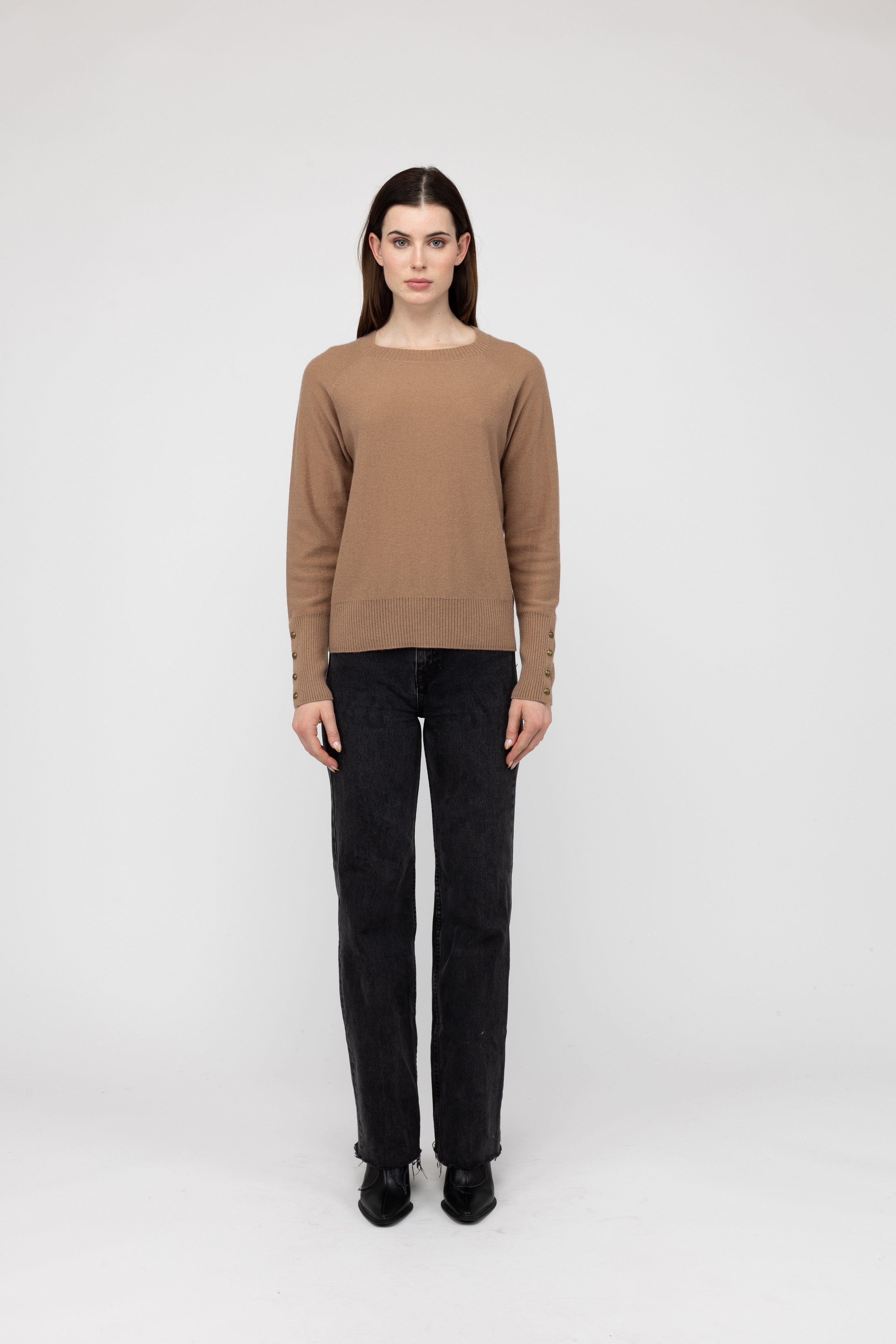 Van Kukil Button Cuff Sweater