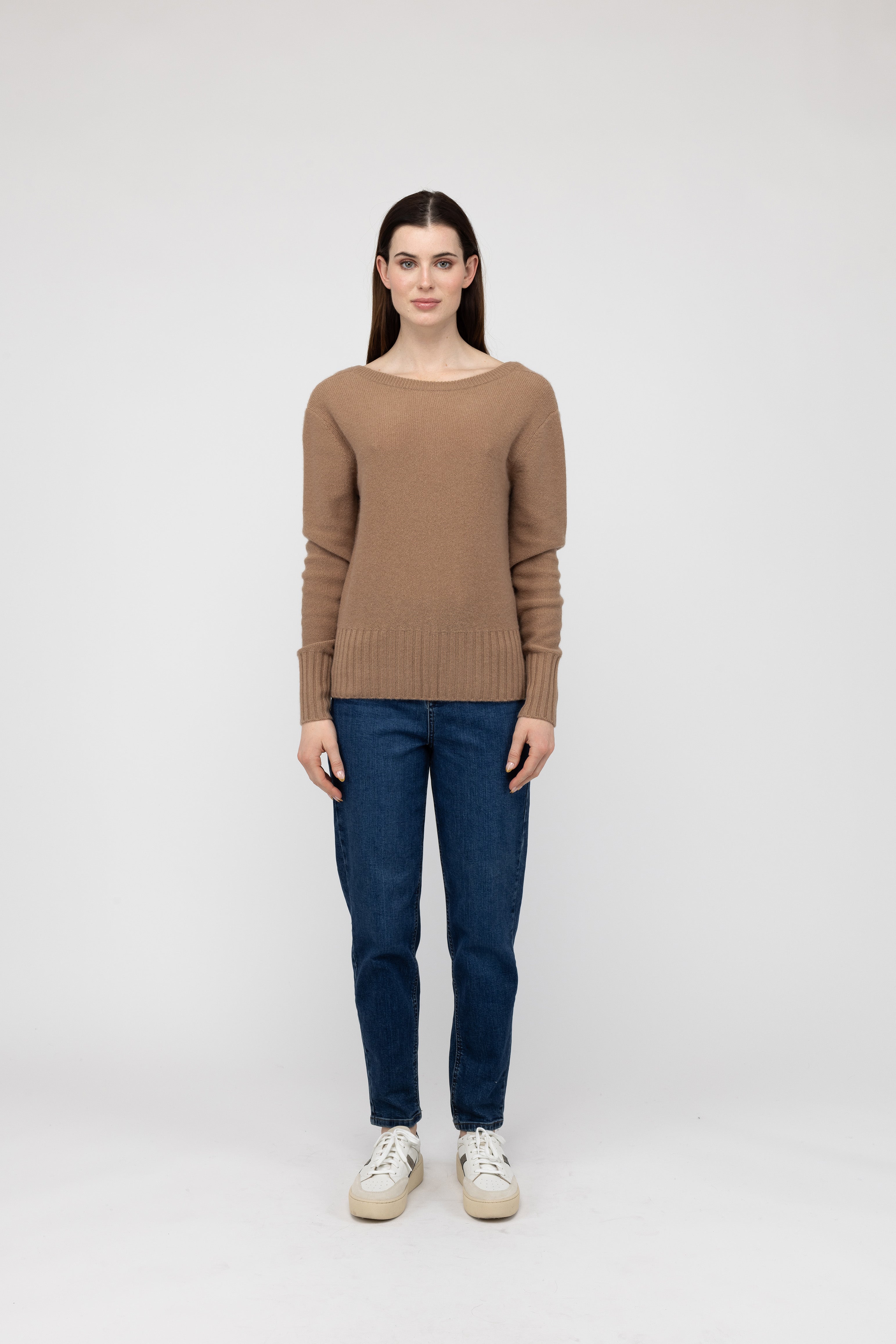 Van Kukil Cashmere Boat Neck Sweater