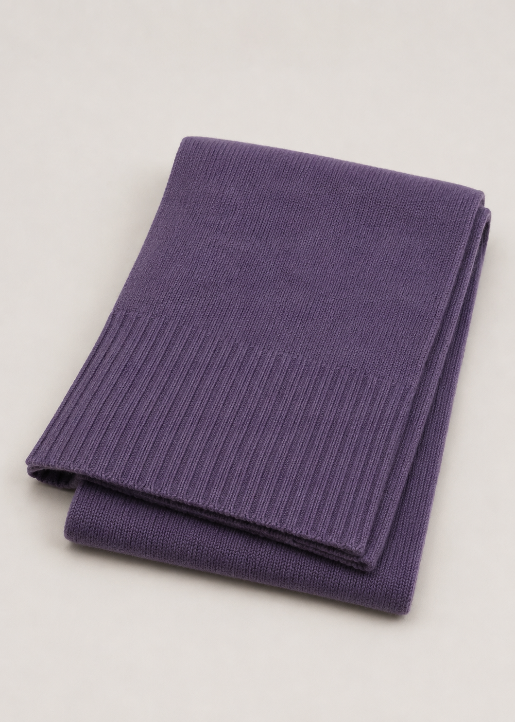 Van Kukil Cashmere Ribbed Scarf