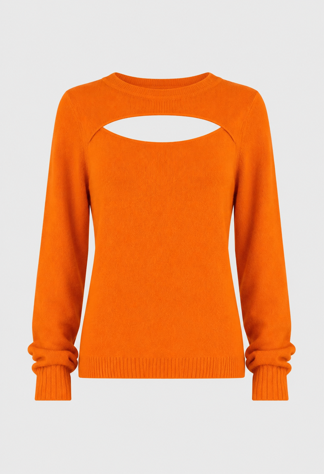 Cashmere Cut-Out Detail Sweater