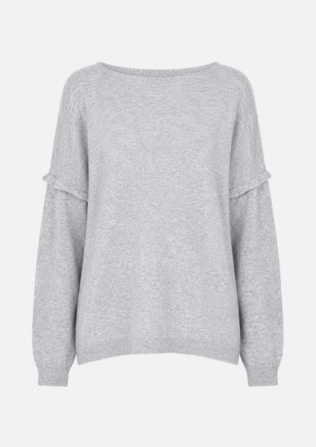 VAN KUKIL ROUND NECK DOUBLE COLOUR JUMPER