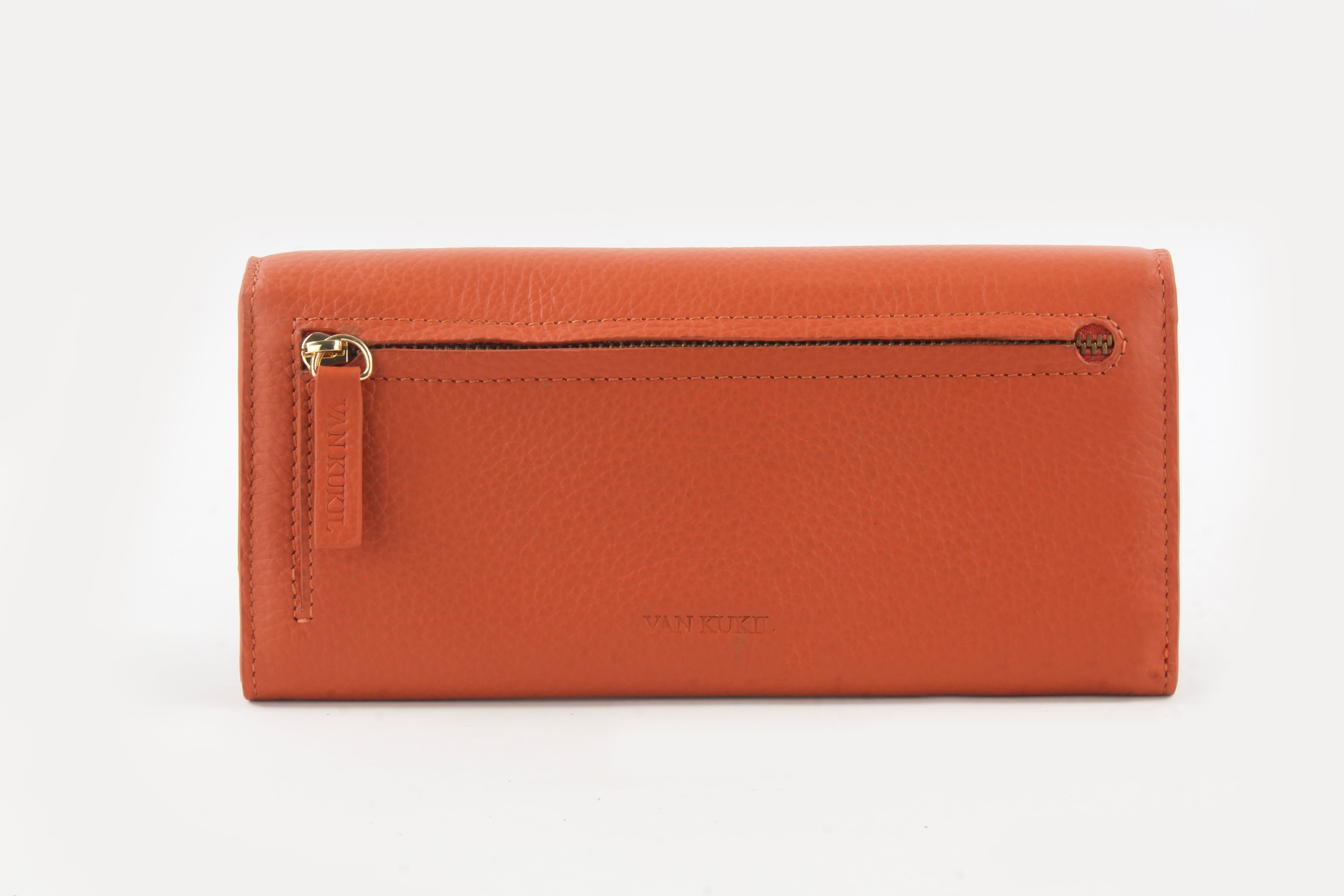 VAN KUKIL TODS LEATHER LONG WALLET