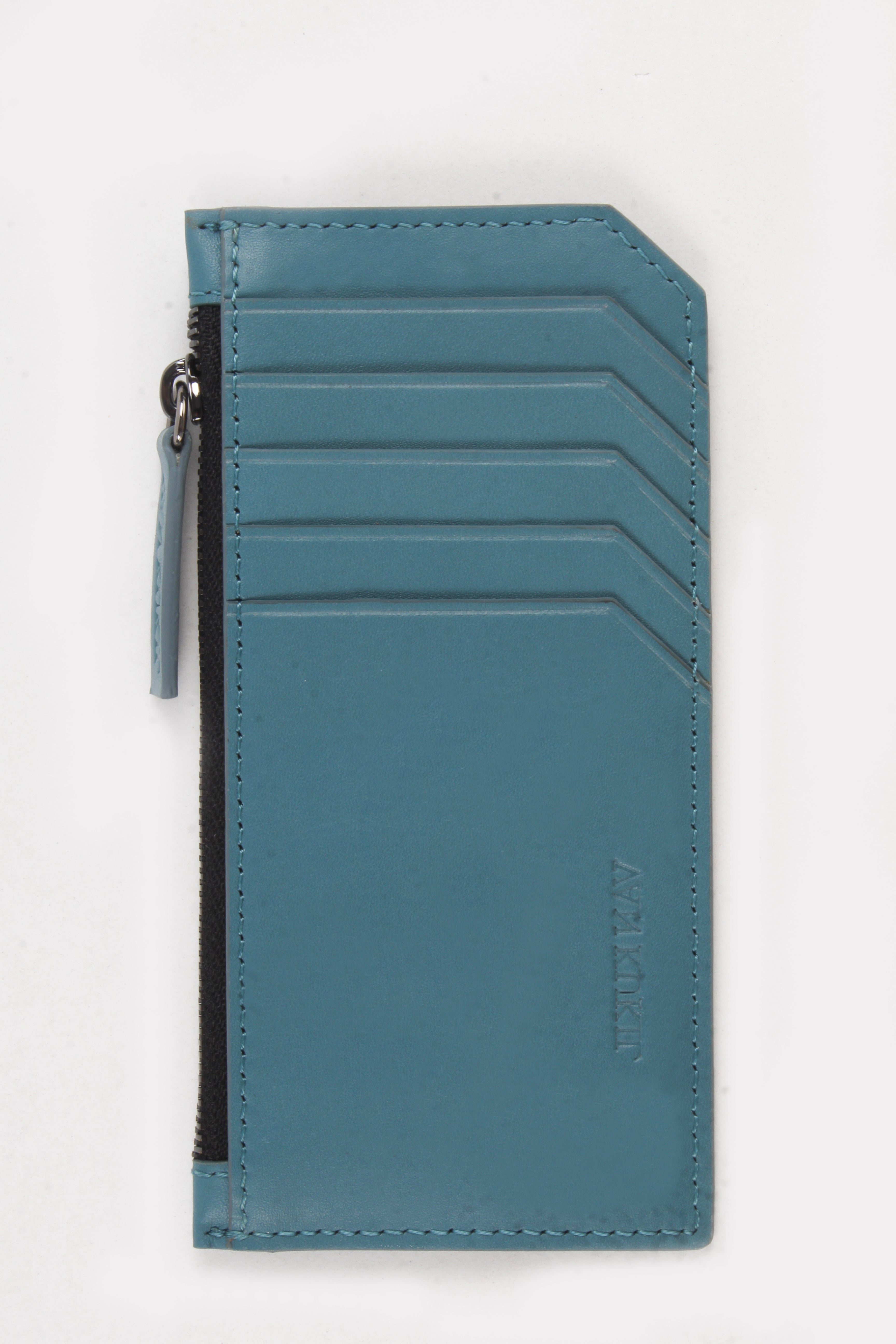 VAN KUKIL GEORGIA NAPPA LEATHER CARD HOLDER