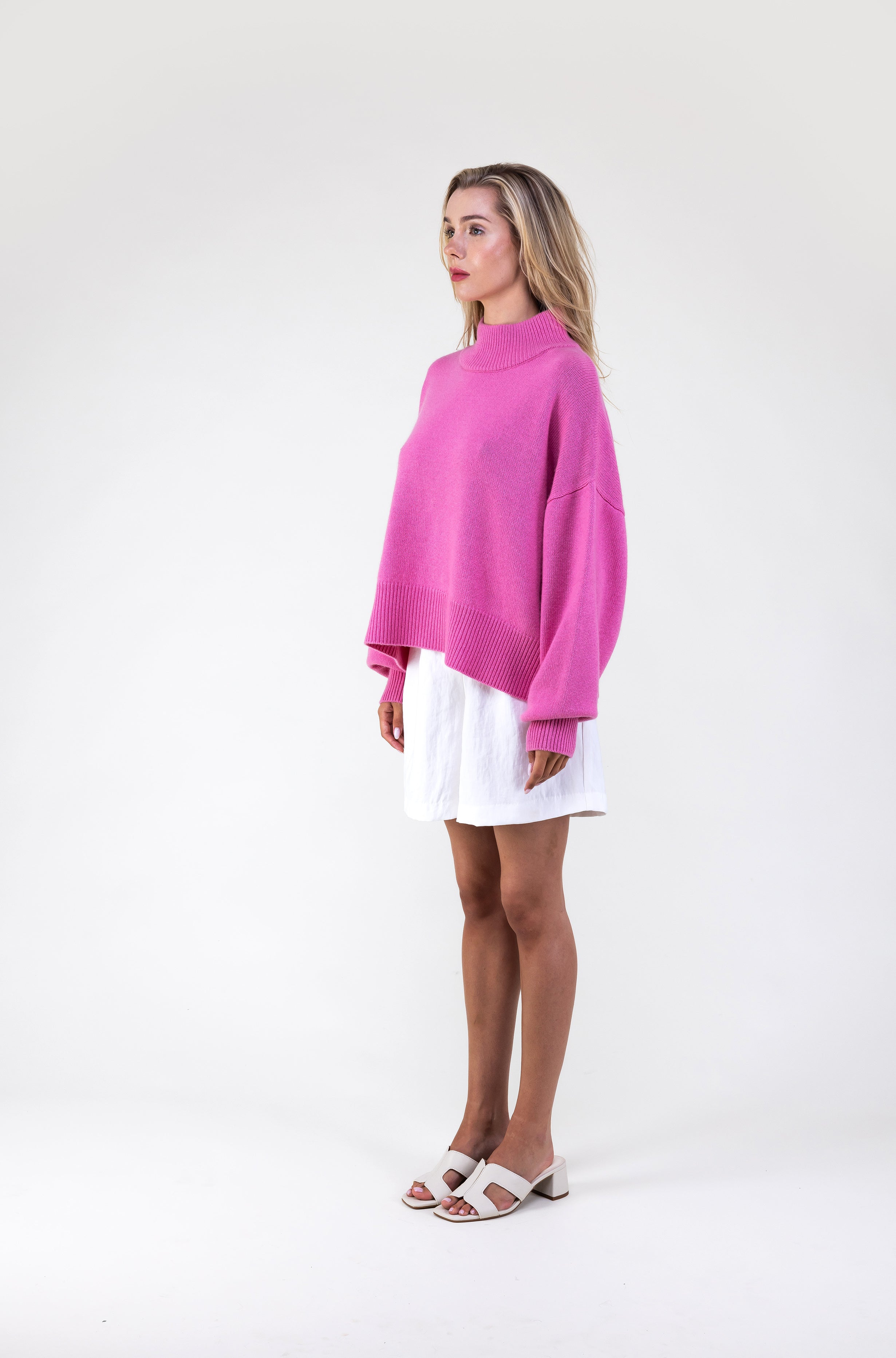 Van Kukil Funnel Neck Sweater