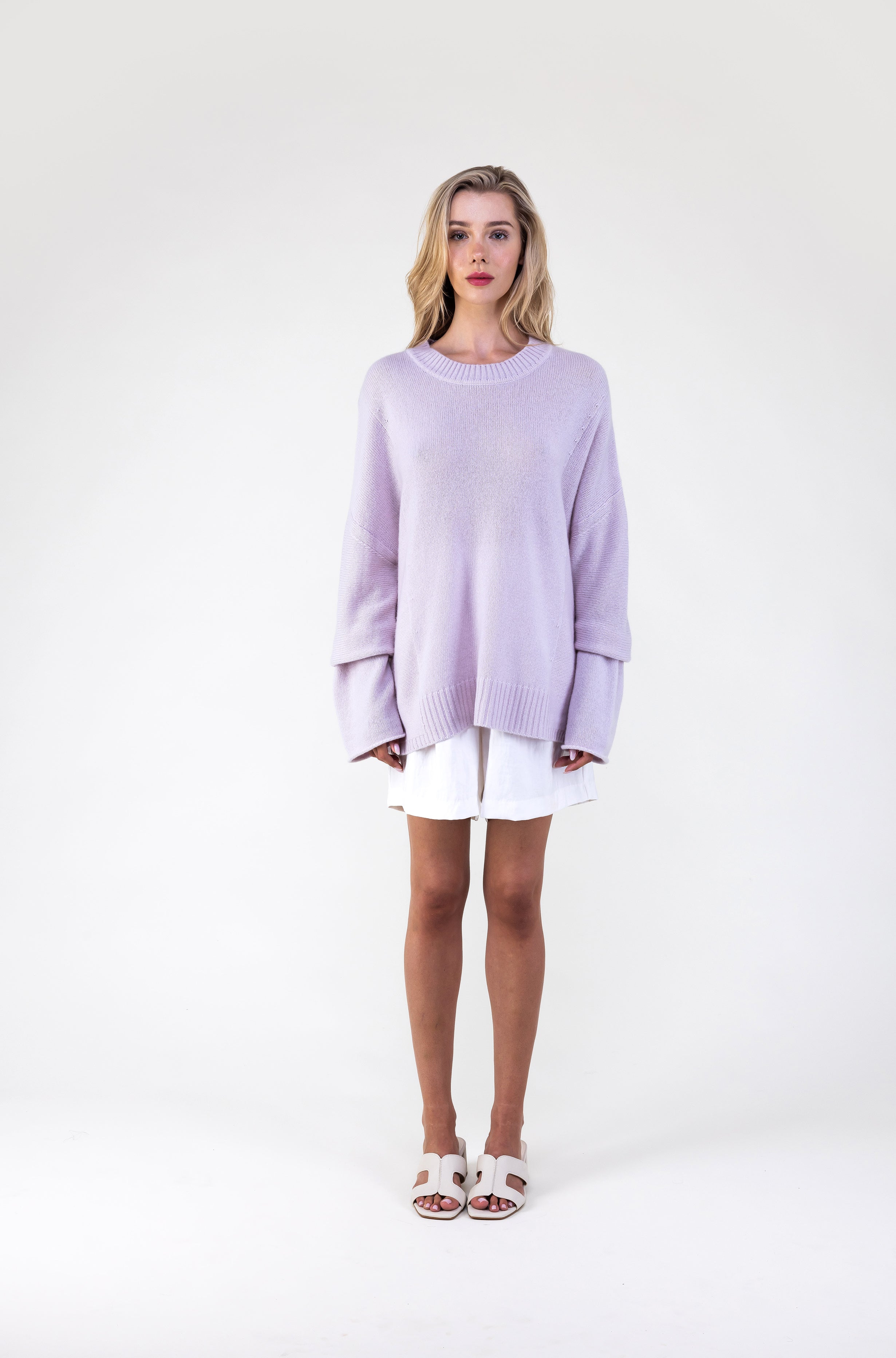 Van Kukil 100% Cashmere Oversized Sweater