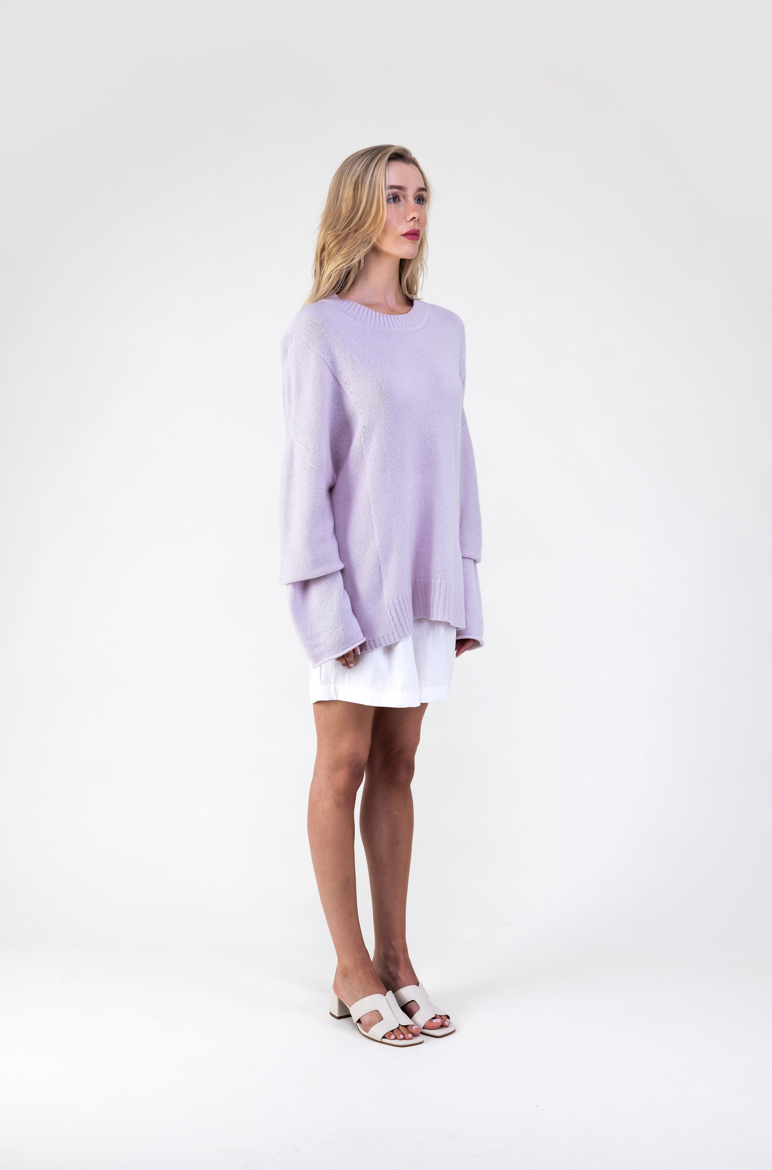 Van Kukil 100% Cashmere Oversized Sweater
