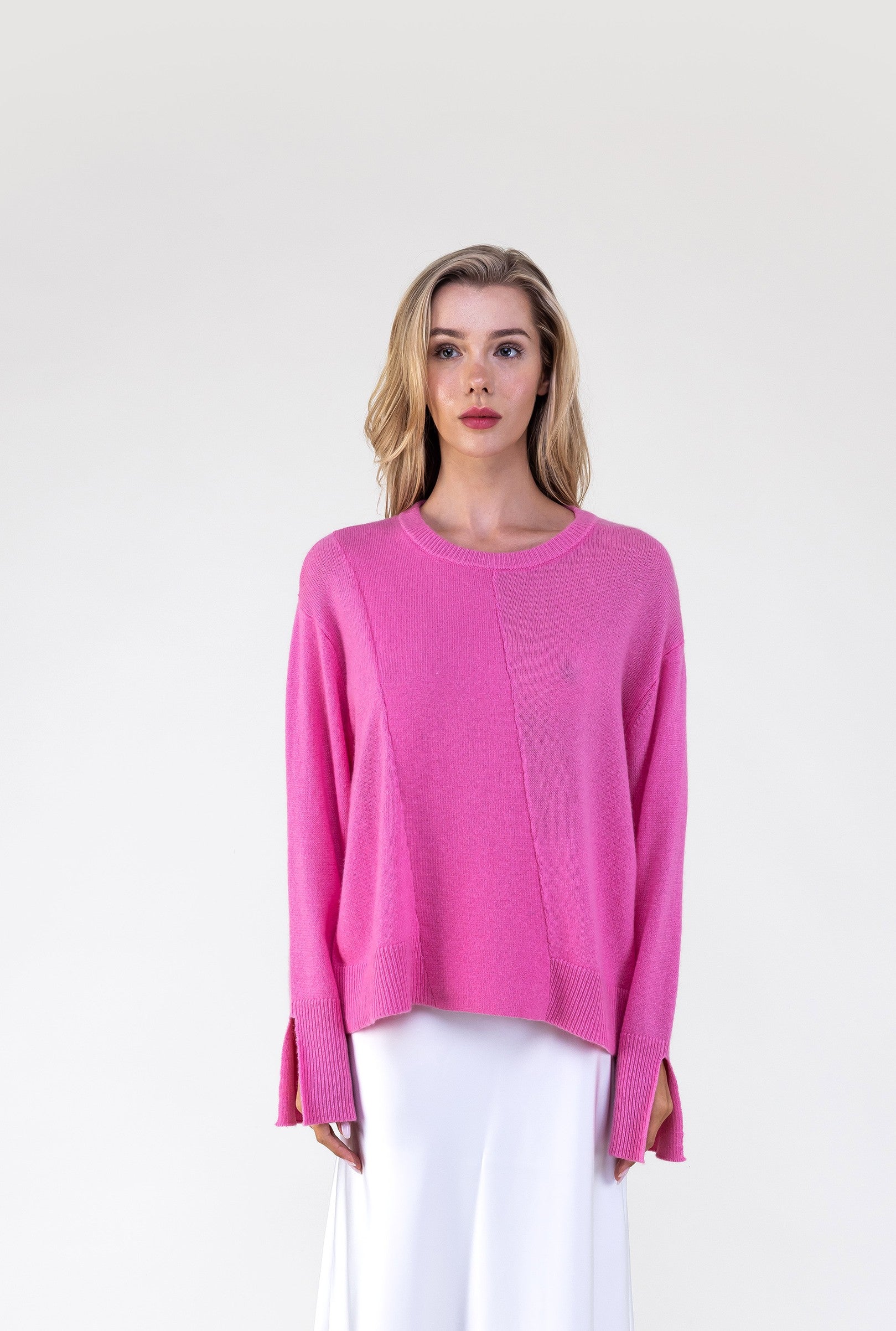 Van Kukil Cashmere Relaxed Crewneck Sweater