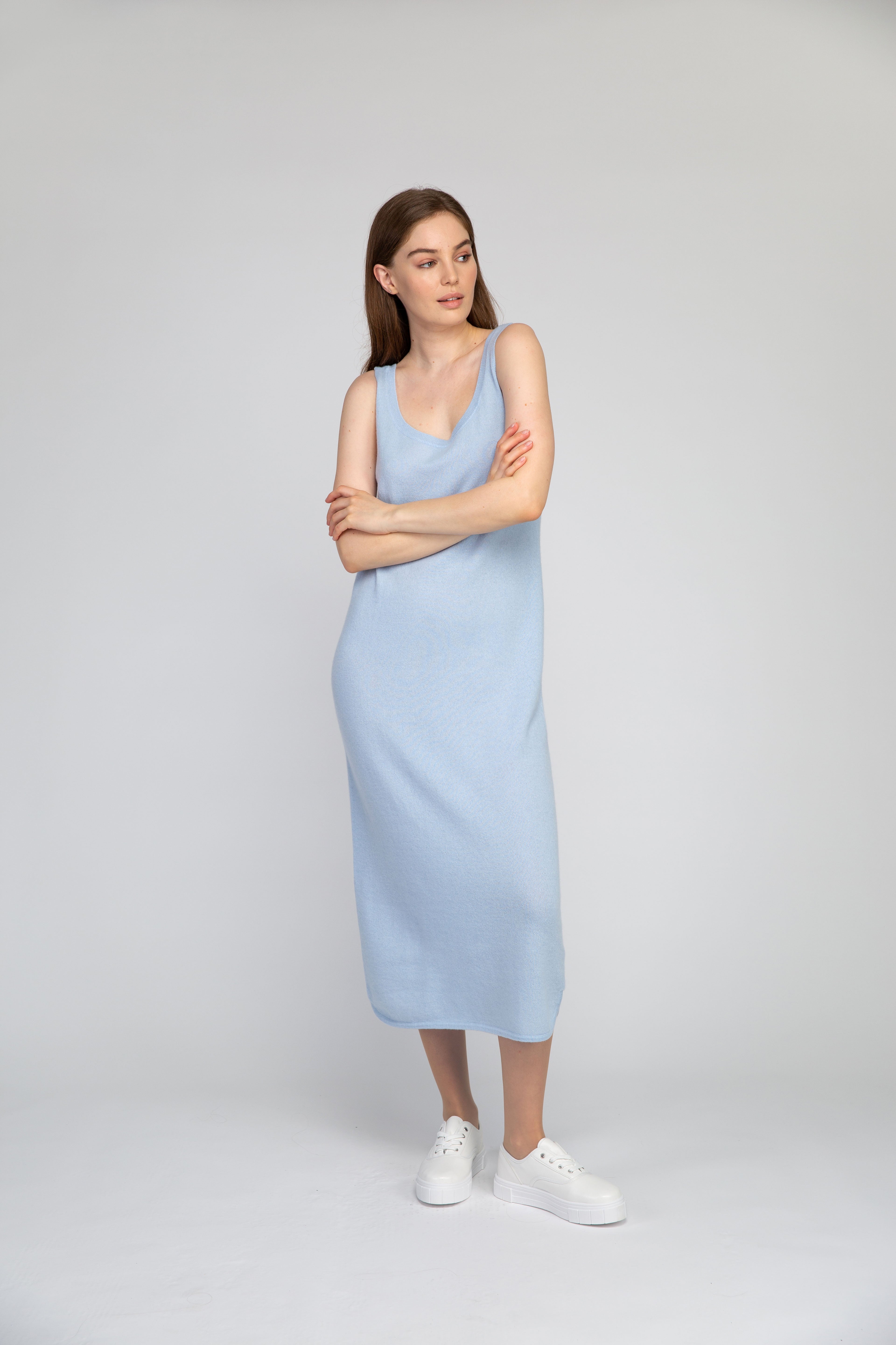 VAN KUKIL SLEEVELESS DRESS