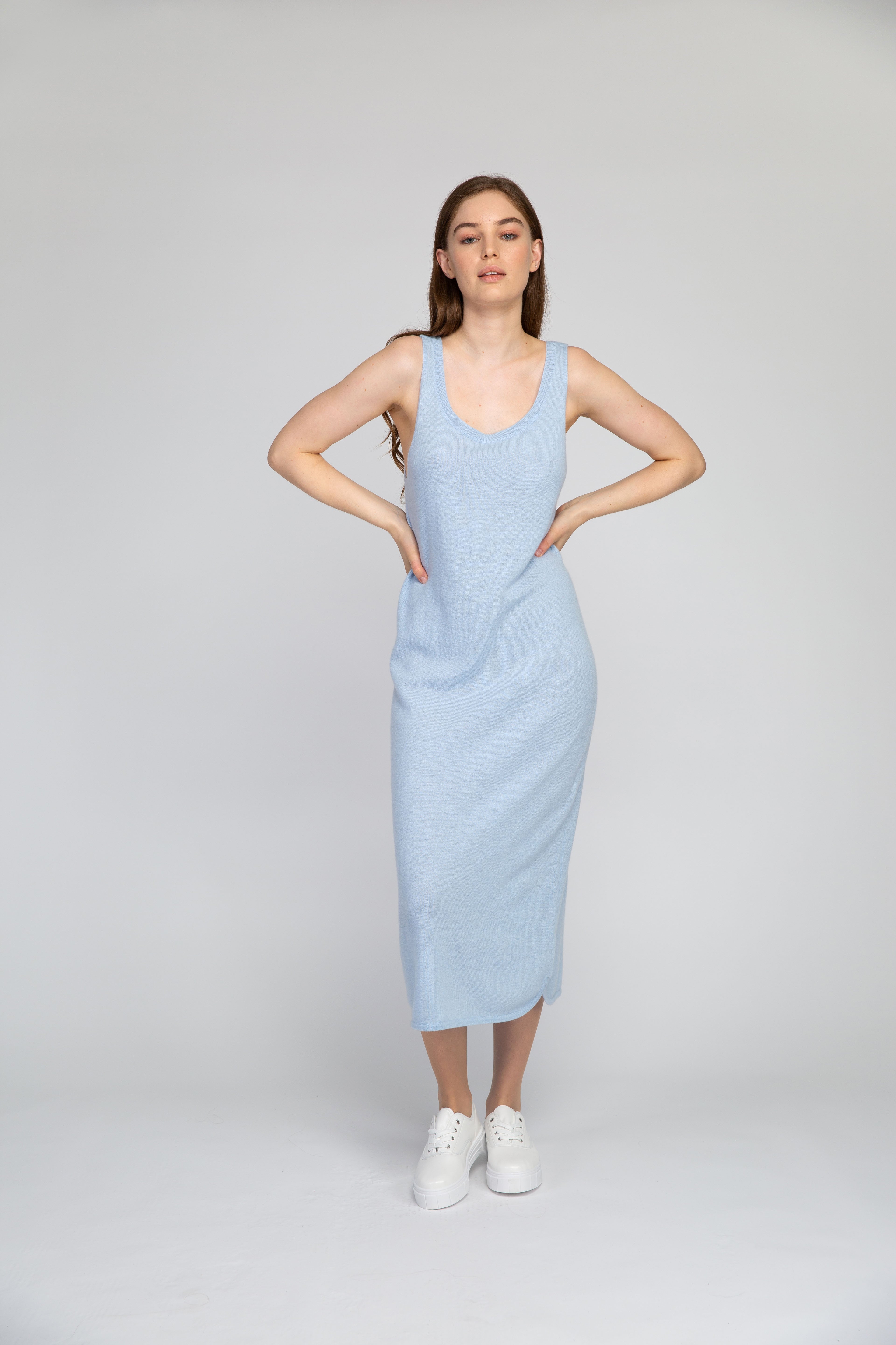 VAN KUKIL SLEEVELESS DRESS