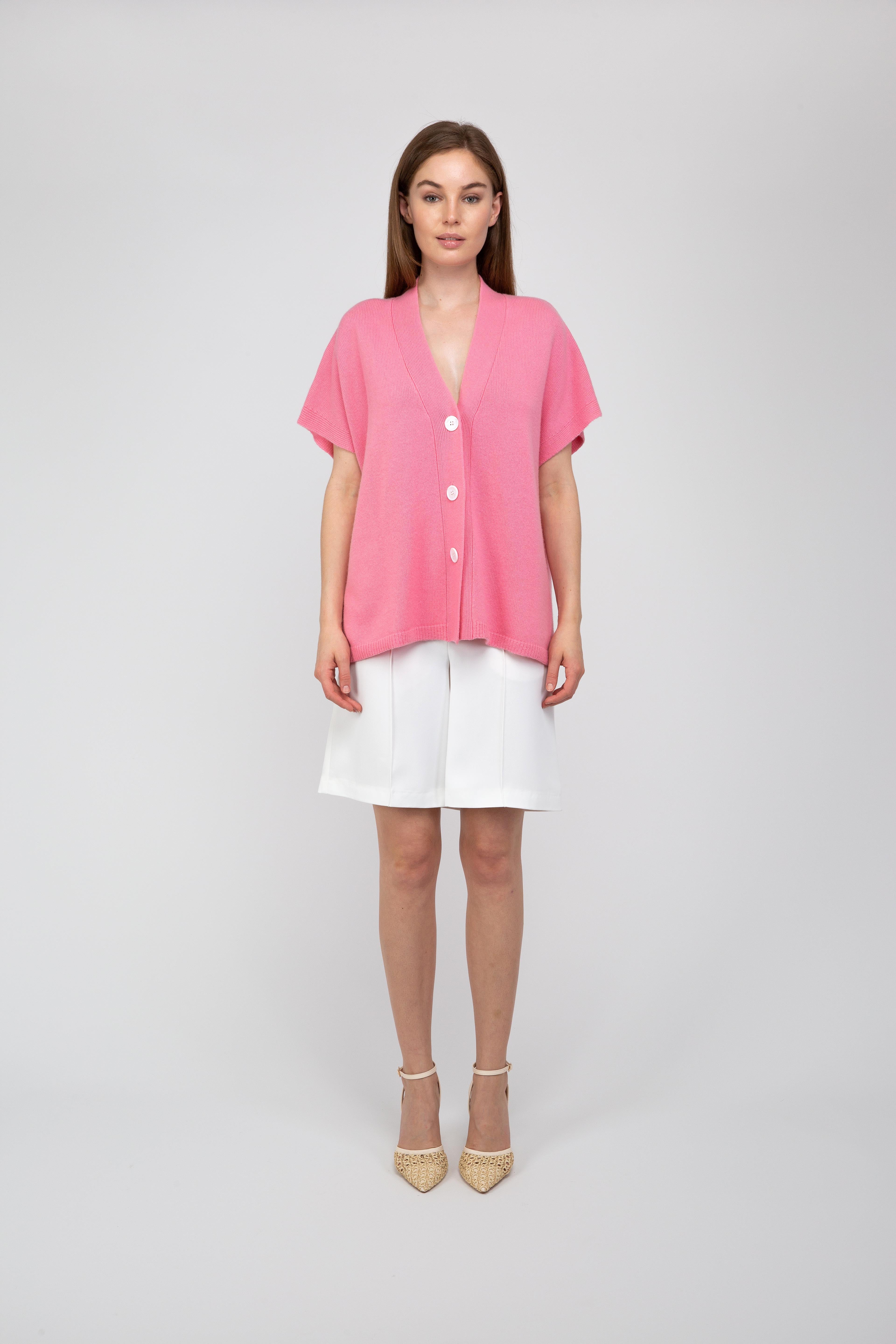 Van Kukil Cashmere Button-Down Cardigan