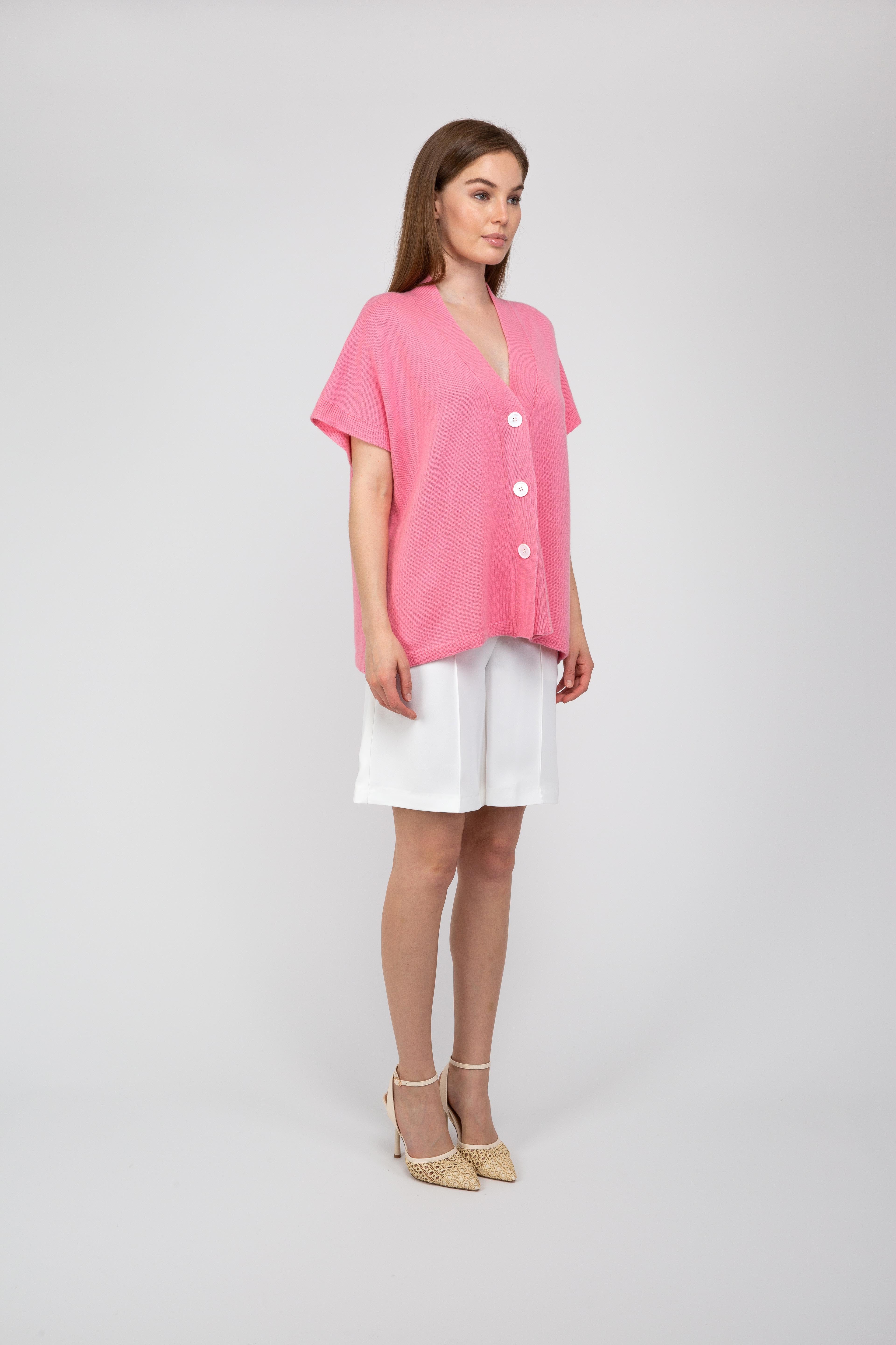 Van Kukil Cashmere Button-Down Cardigan