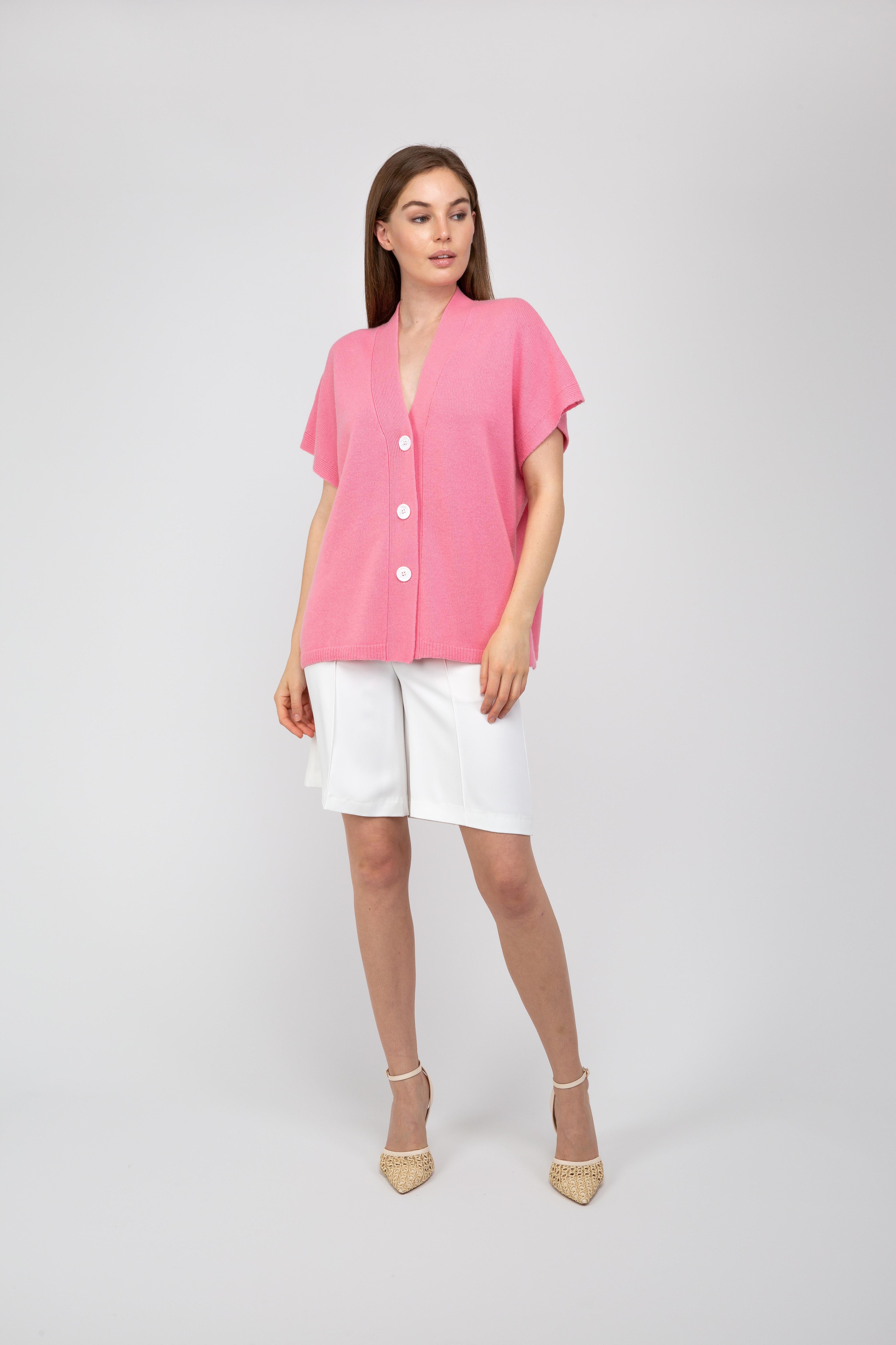 Van Kukil Cashmere Button-Down Cardigan