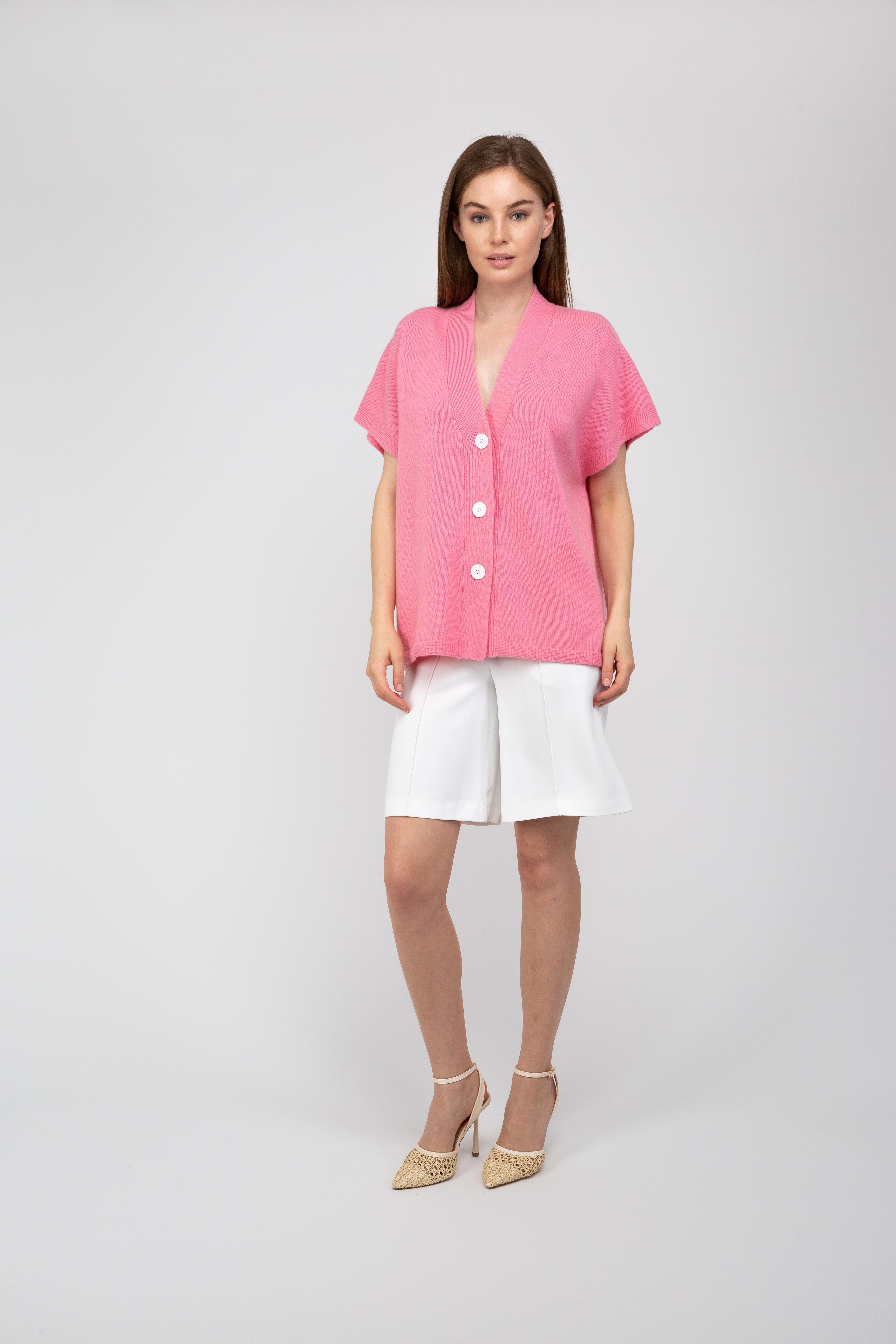 Van Kukil Cashmere Button-Down Cardigan