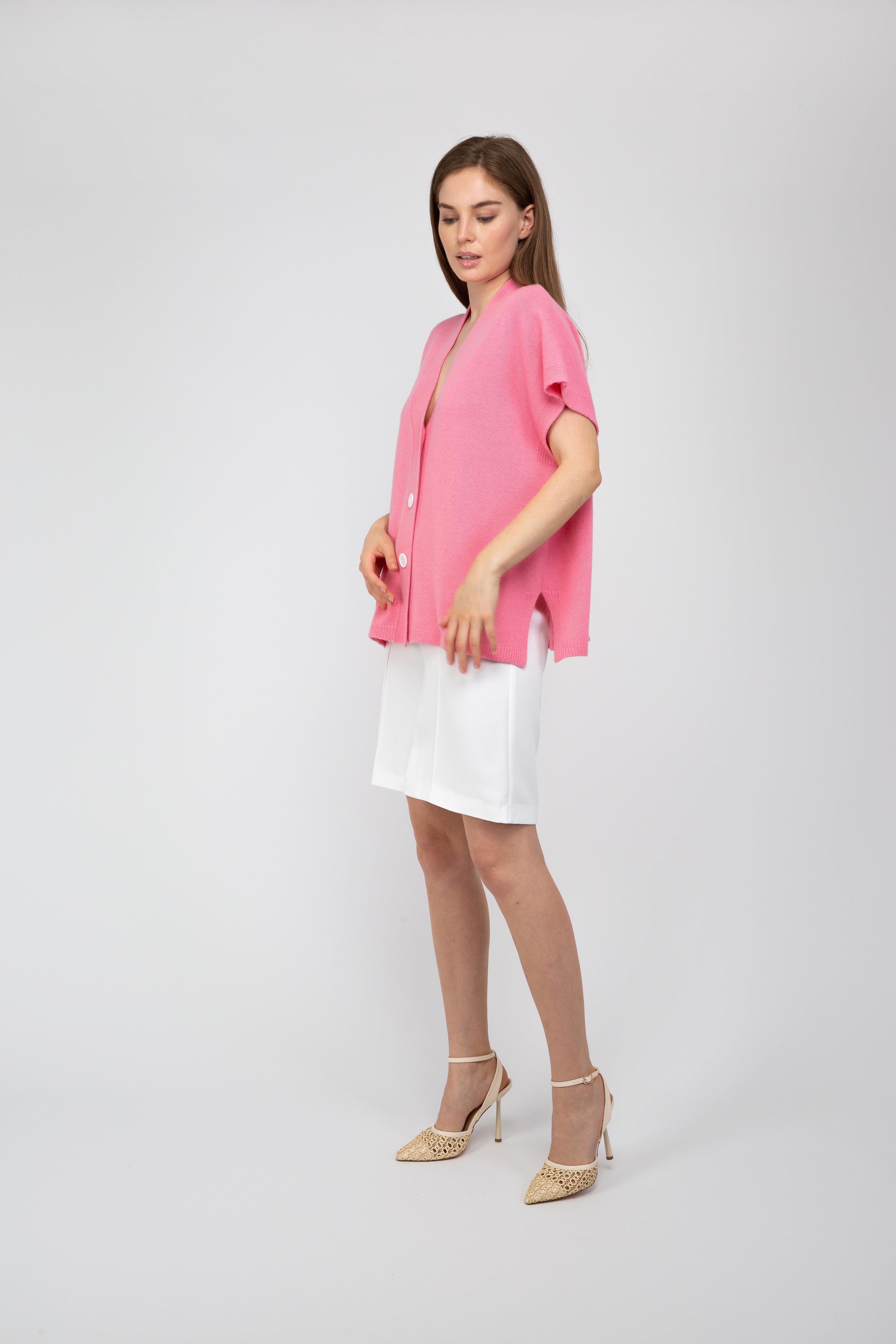 Van Kukil Cashmere Button-Down Cardigan