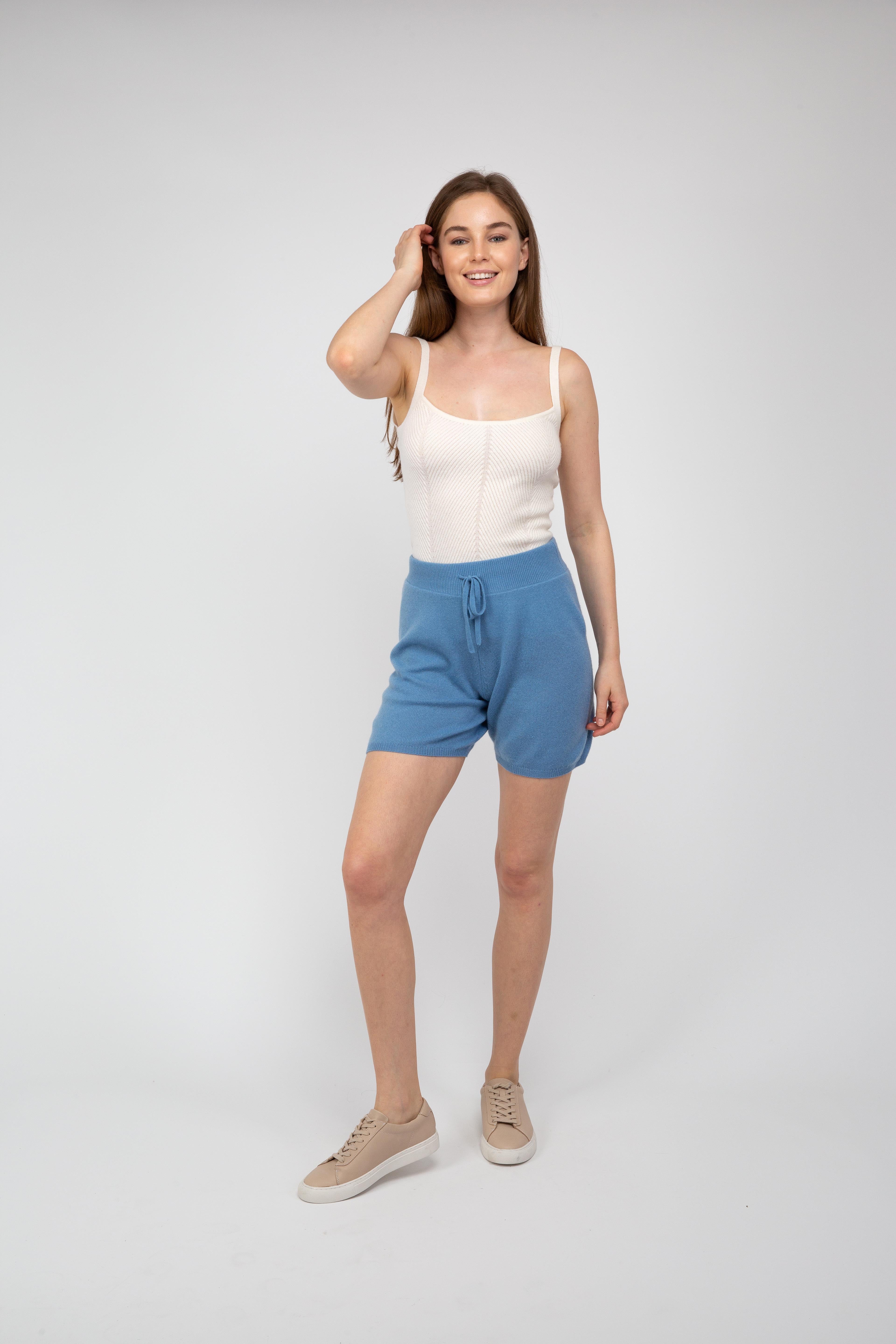 Van Kukil Cashmere Drawstring Shorts