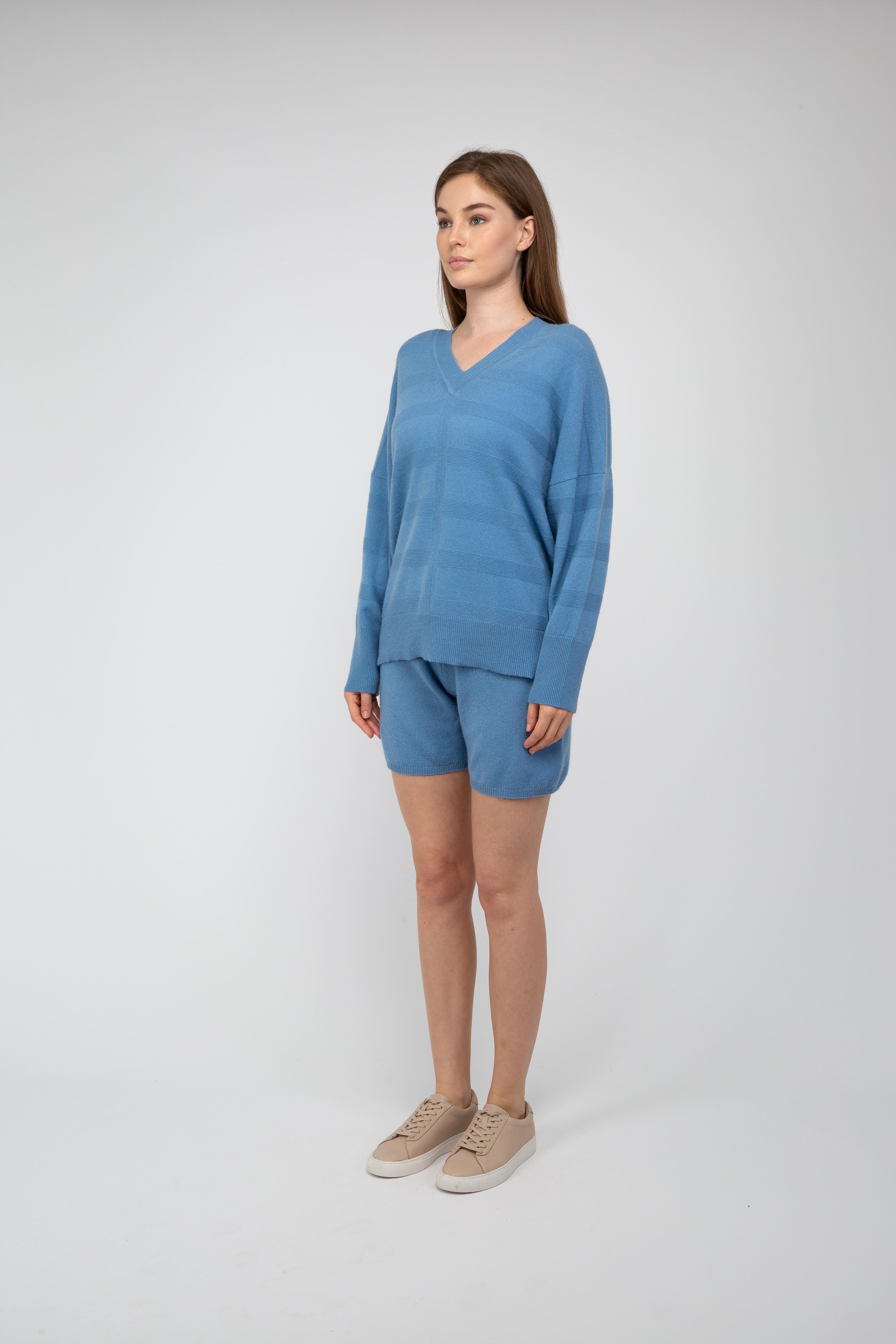 Van Kukil Cashmere V neck Jumper