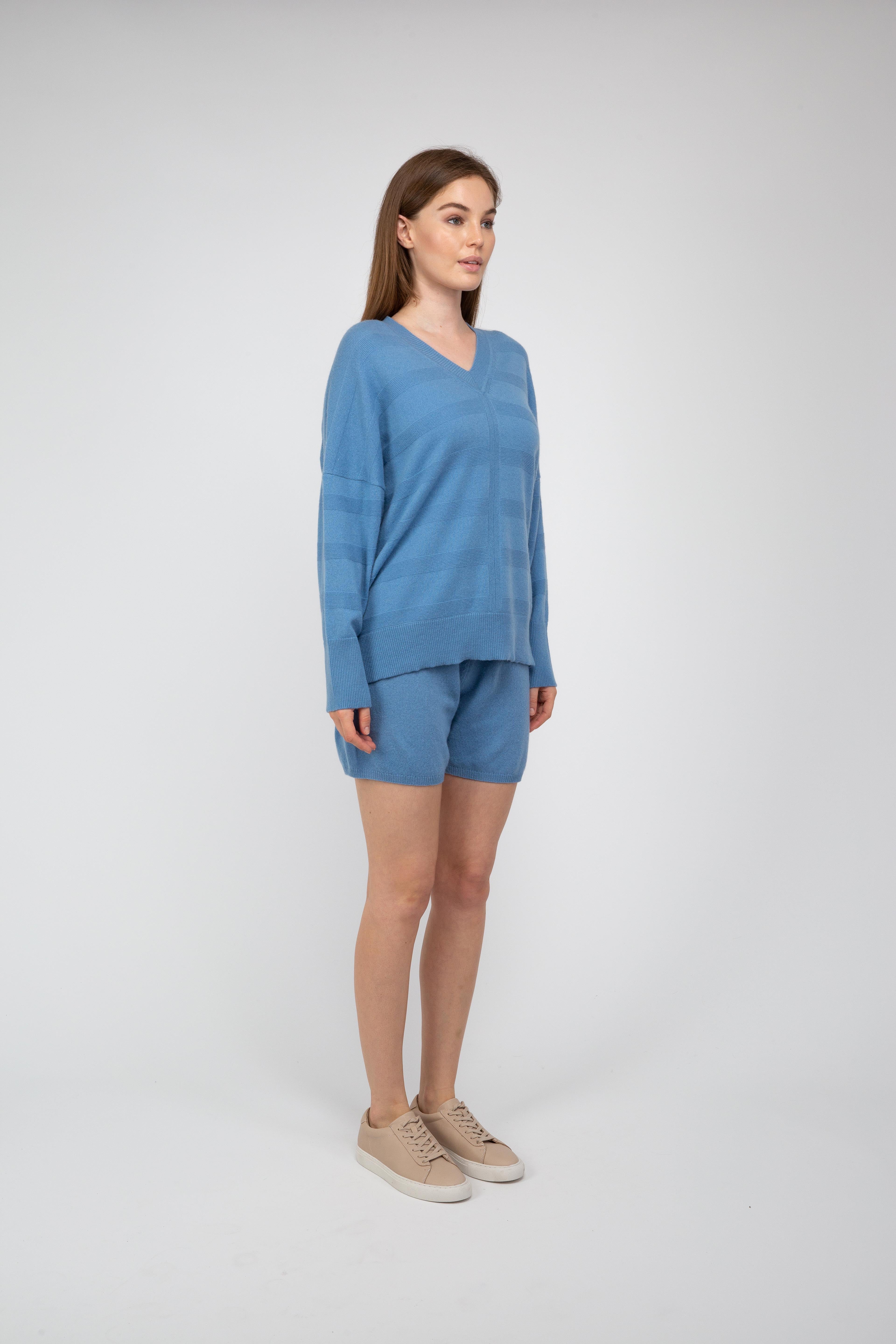 Van Kukil Cashmere V neck Jumper