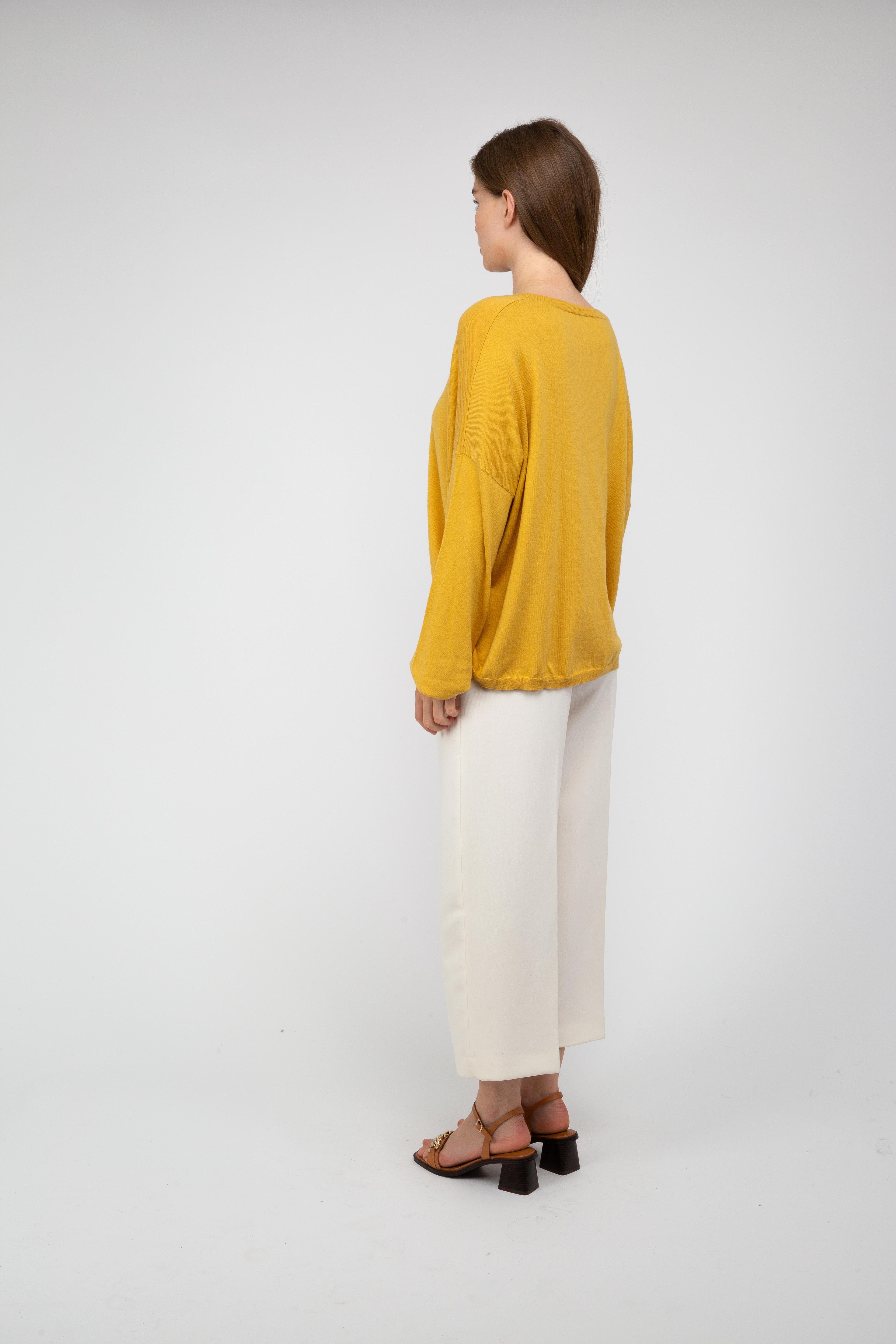 Van Kukil Oversized Drop Shoulder Jumper