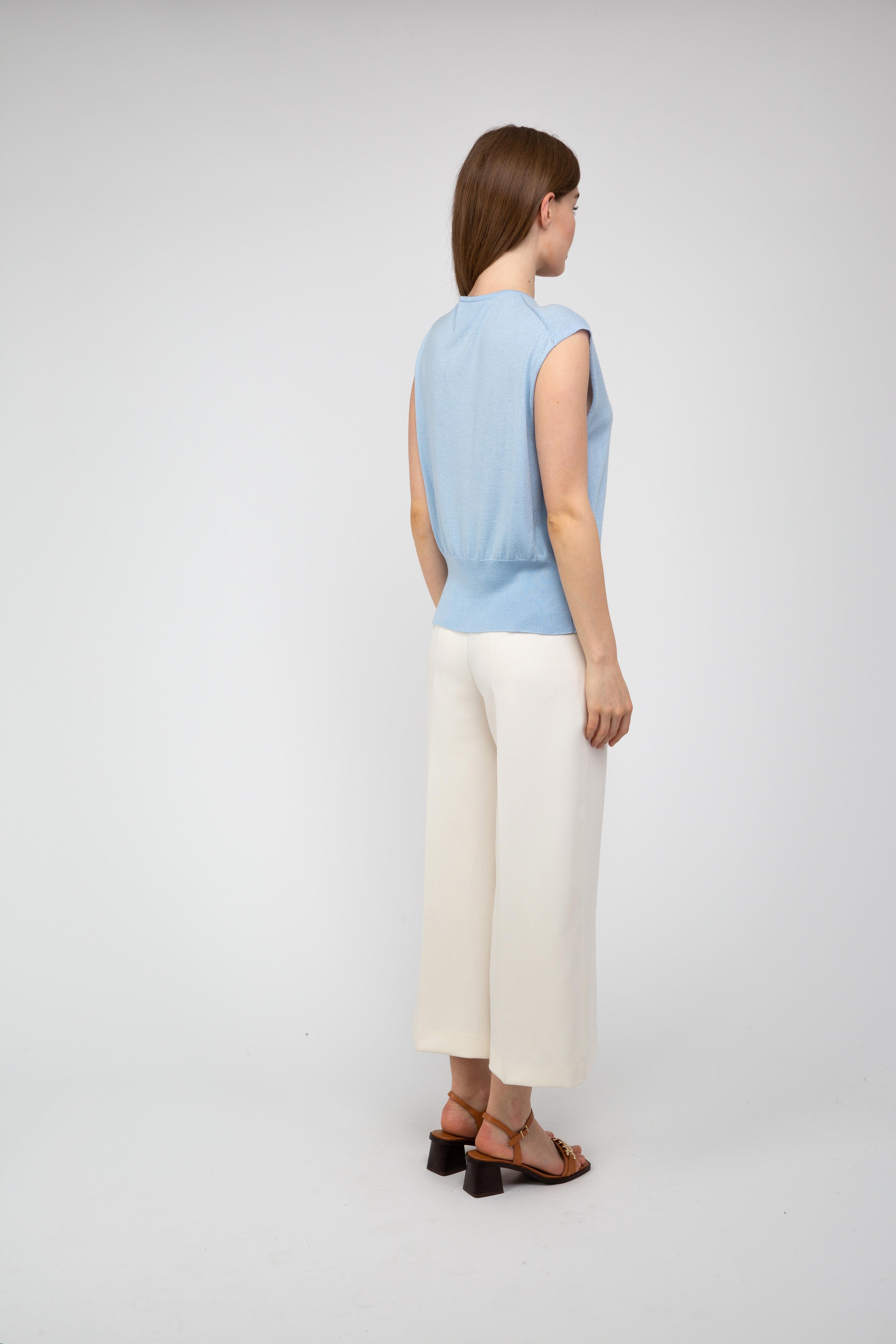 Van Kukil Cashmere Sleeveless Jumper