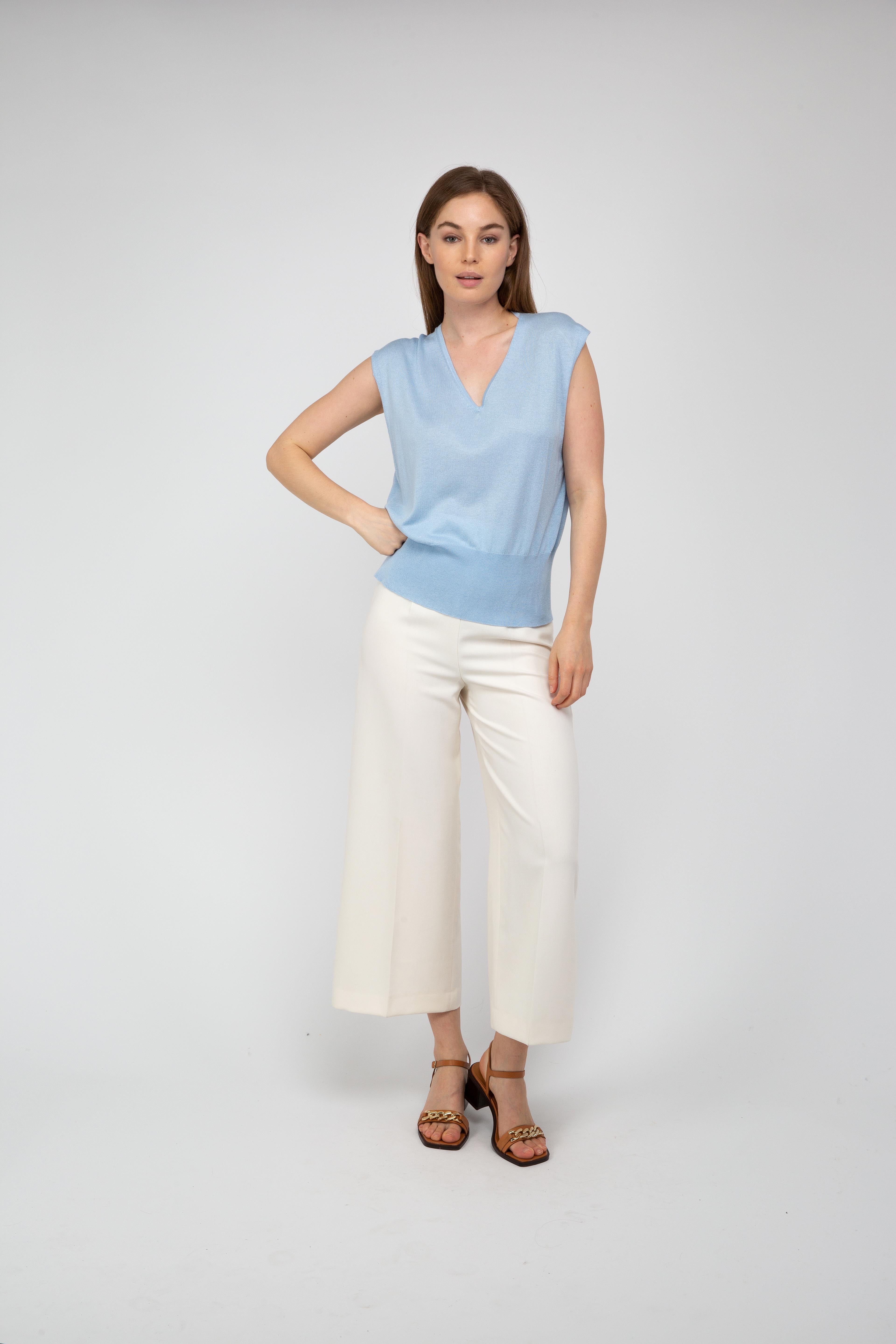 Van Kukil Cashmere Sleeveless Jumper