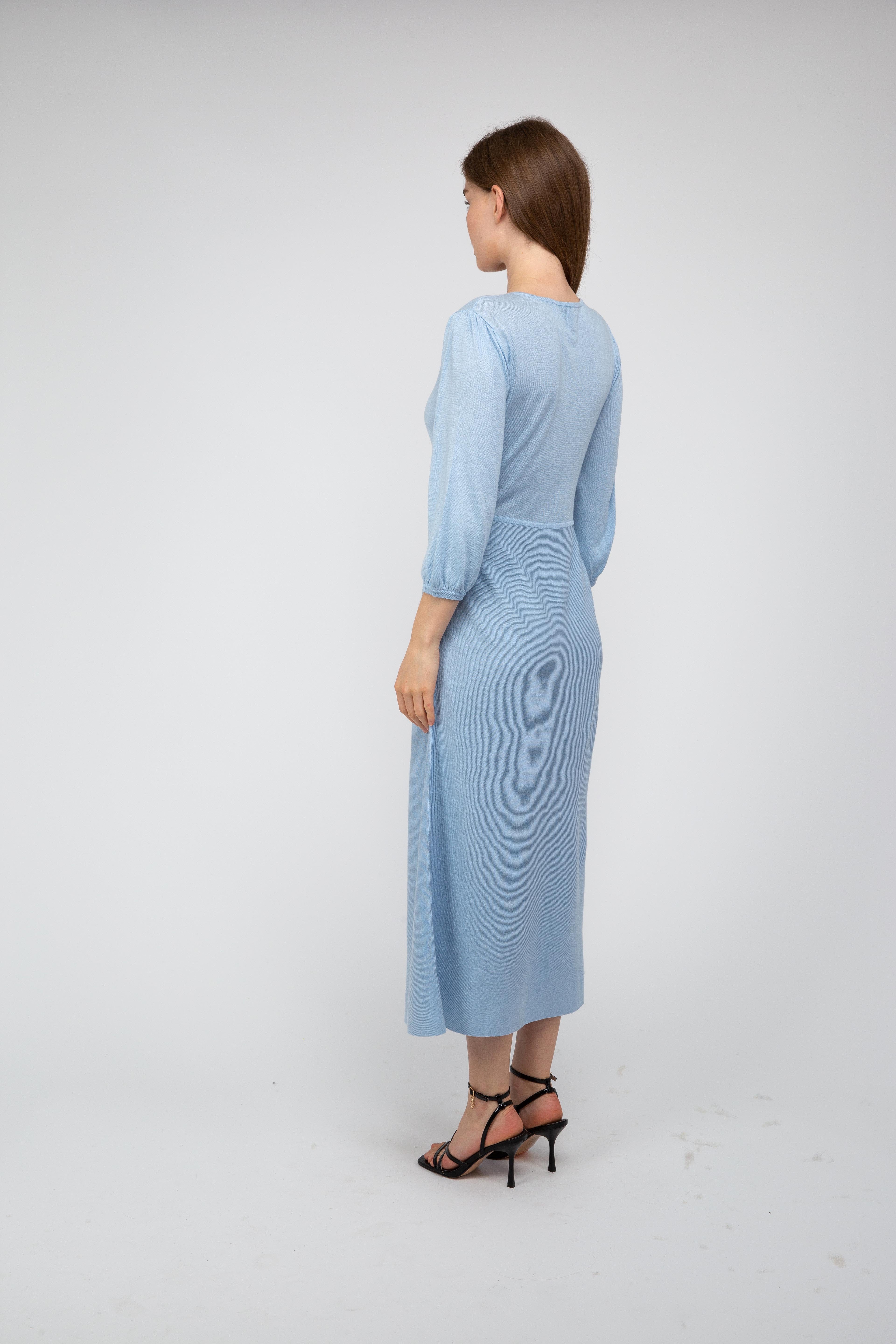 Van Kukil Cashmere Silk Midi Dress