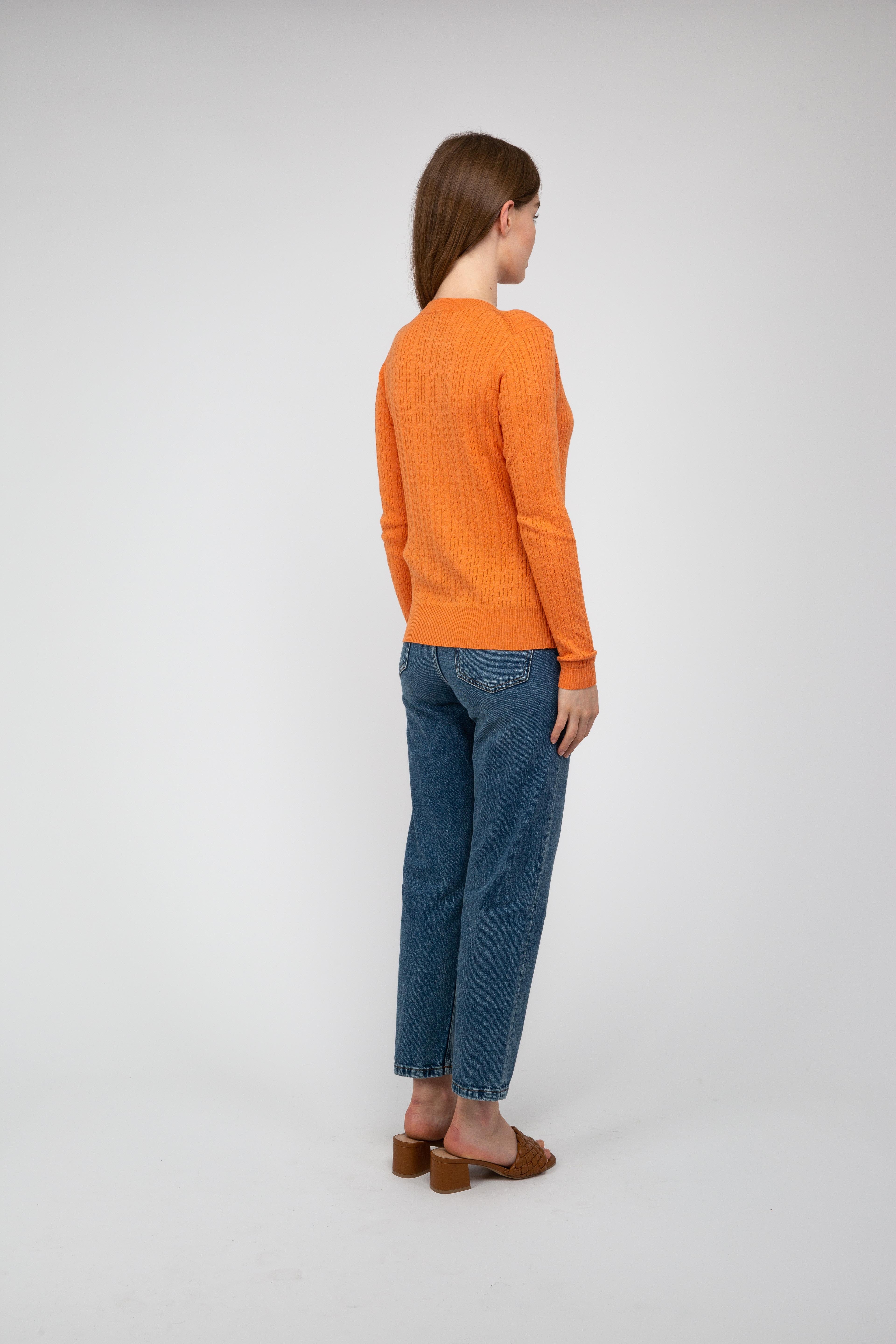 Van Kukil Ribbed Crewneck Sweater