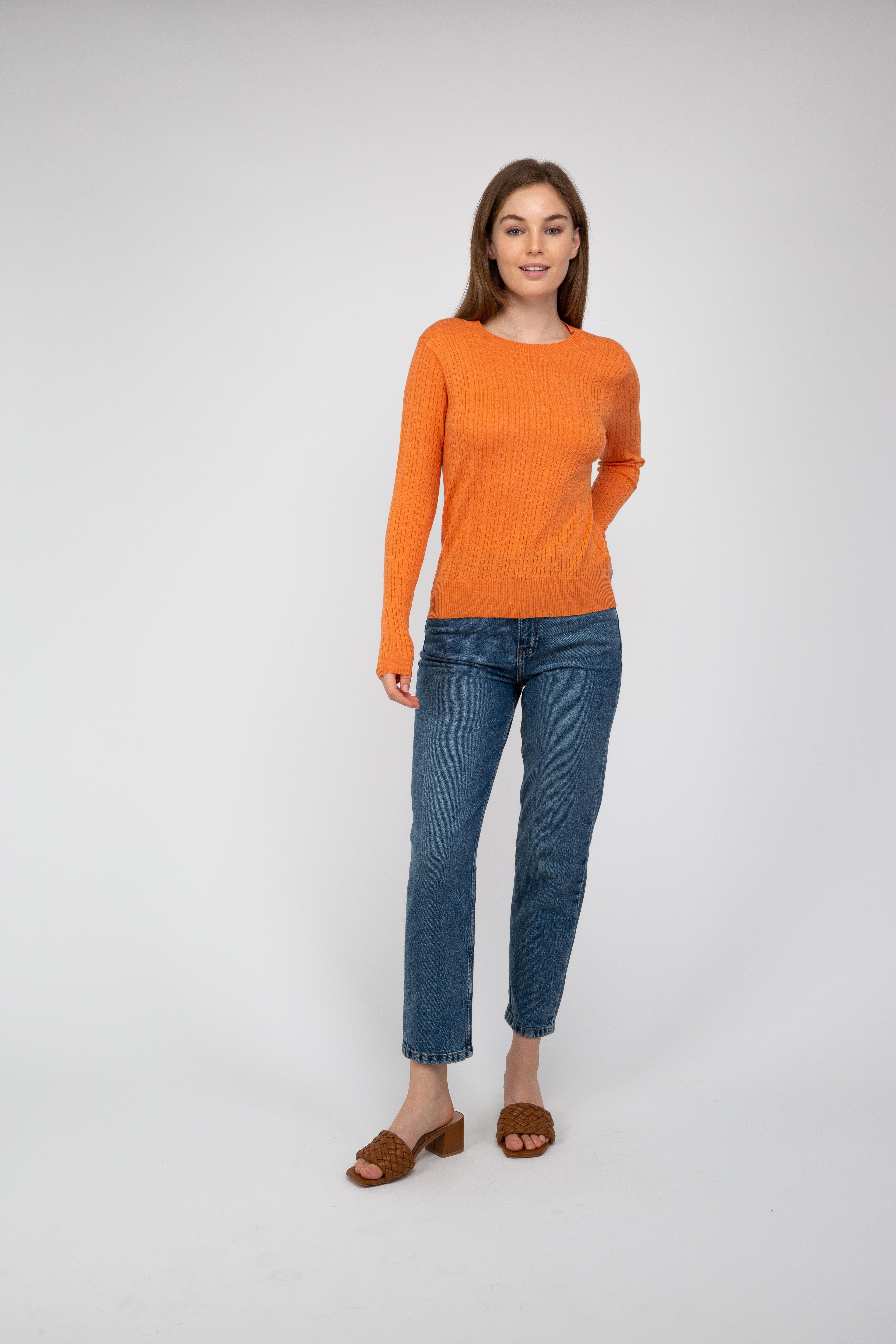 Van Kukil Ribbed Crewneck Sweater