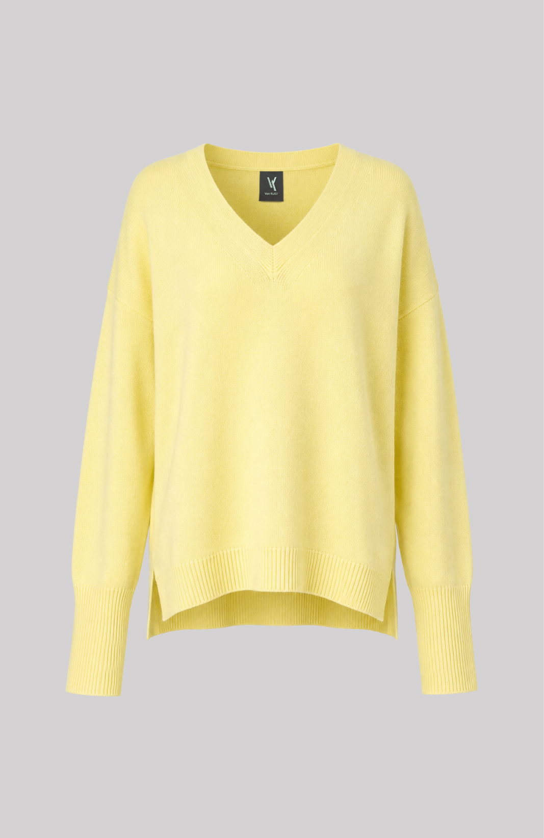 V NECK BOYFRIEND STYLE