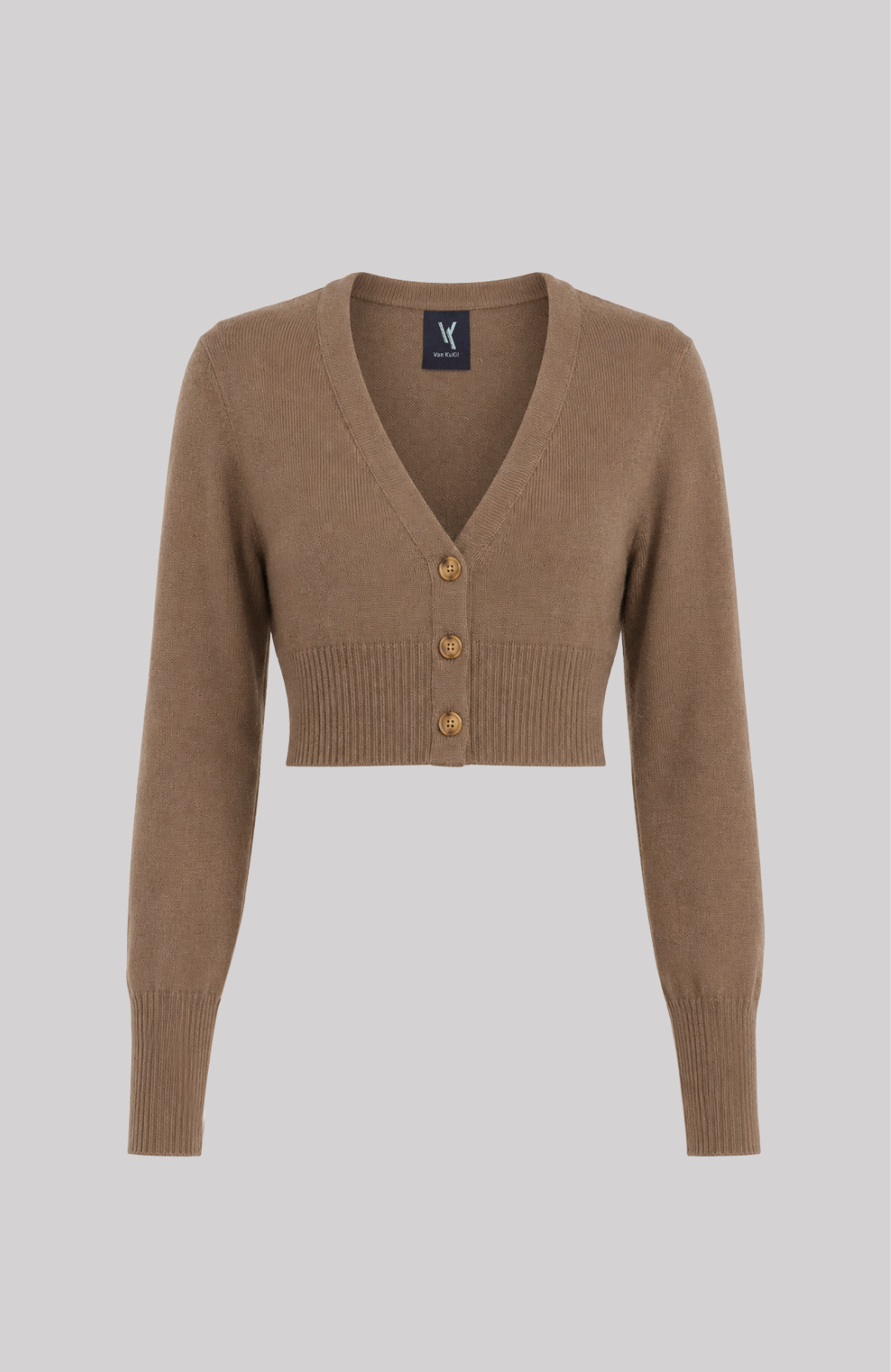 Cashmere Cropped Cardigan