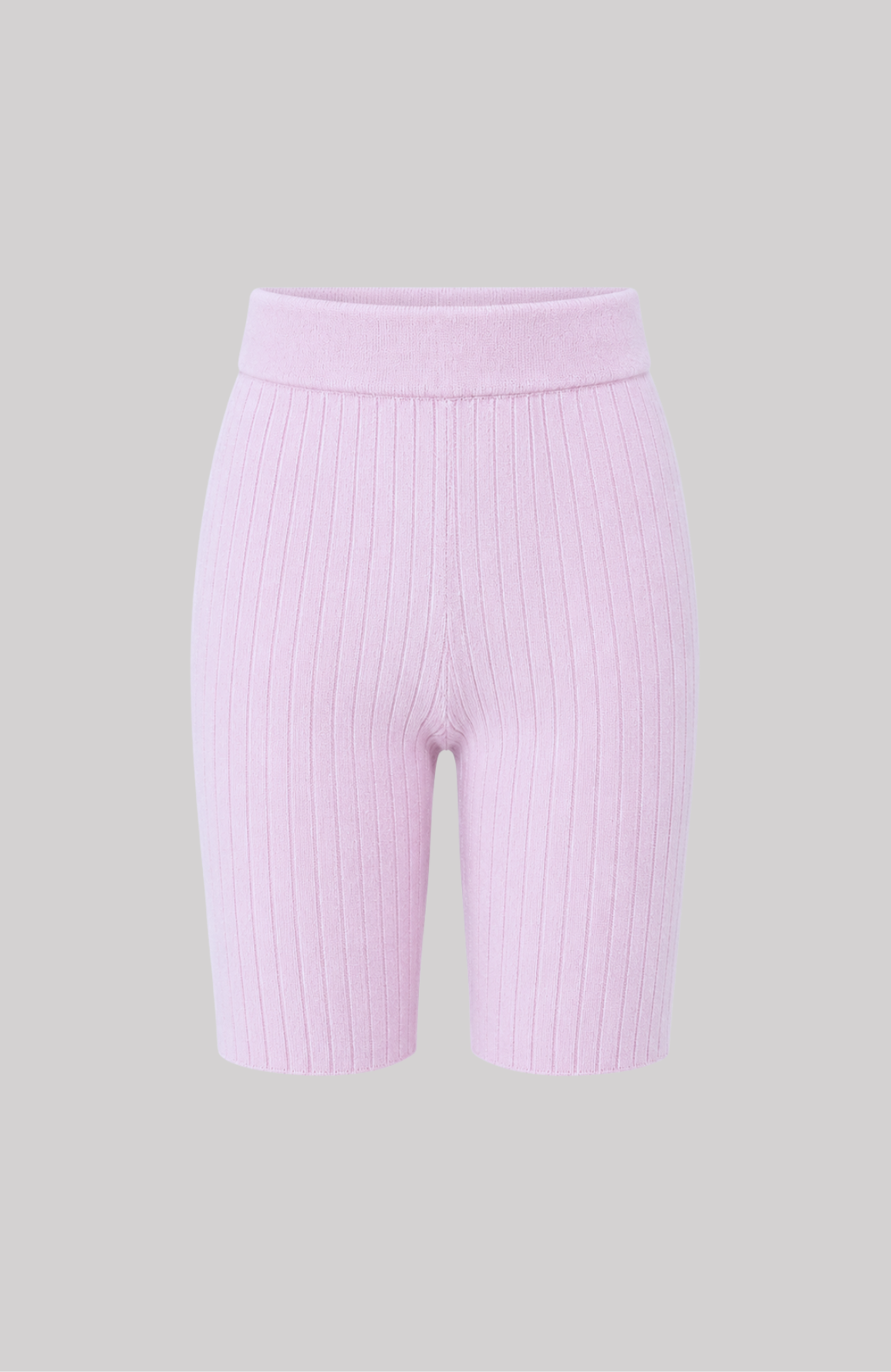 Van Kukil Cashmere Ribbed Knit Shorts