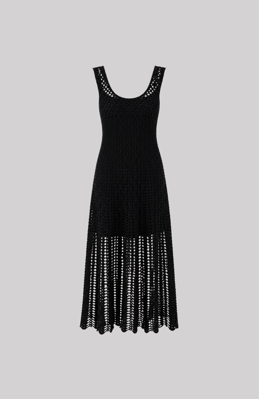 Hand-Crocheted Maxi Dress